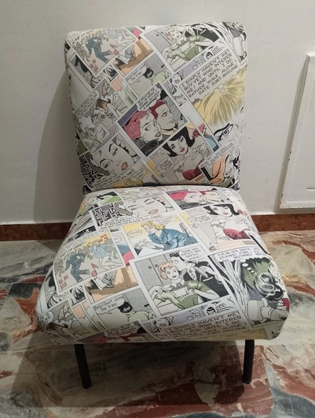 Armchair - Cotton - Pop art