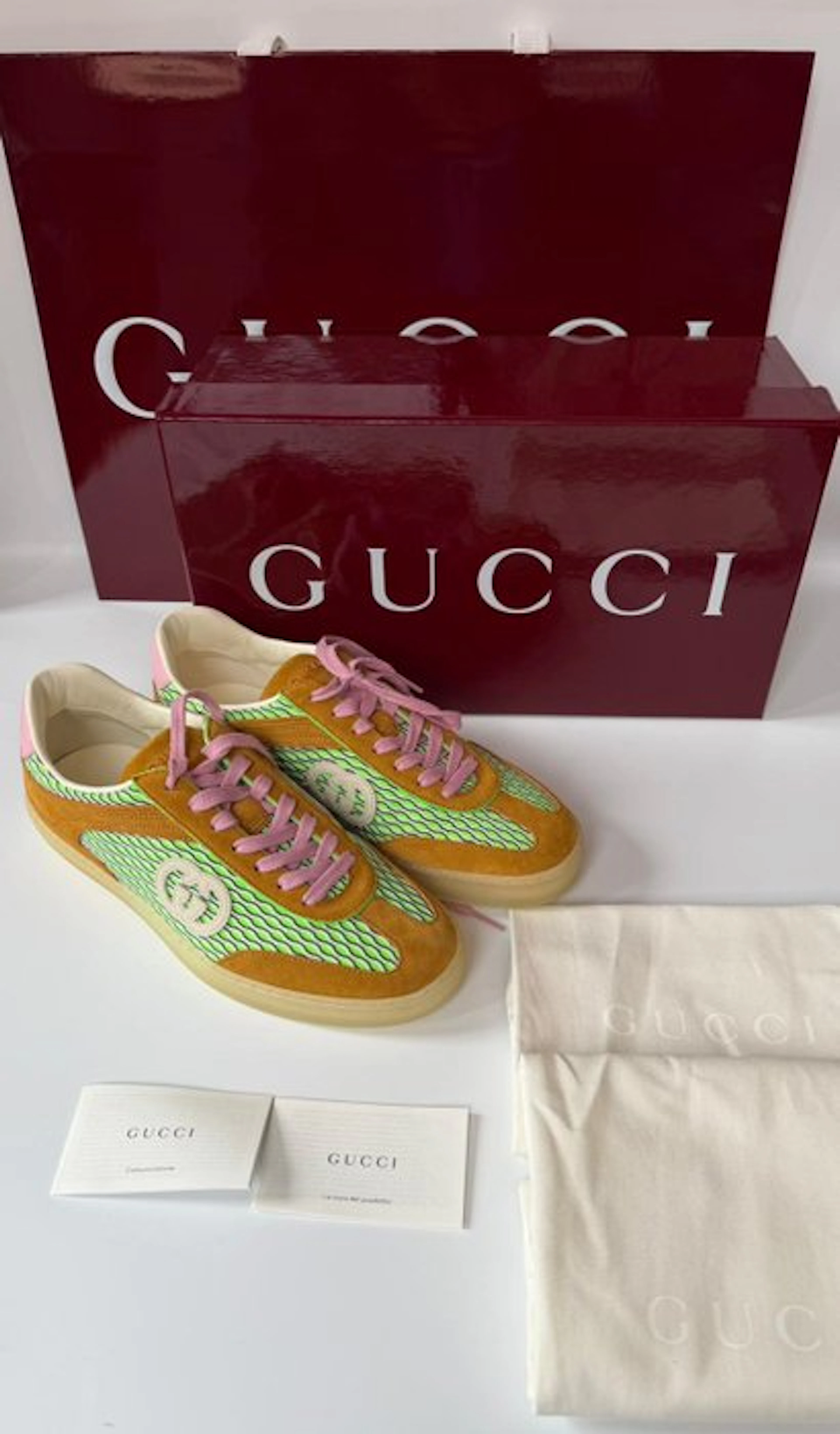 Gucci - Monogramma - Sneakers - Size: EU 41 - New with tags