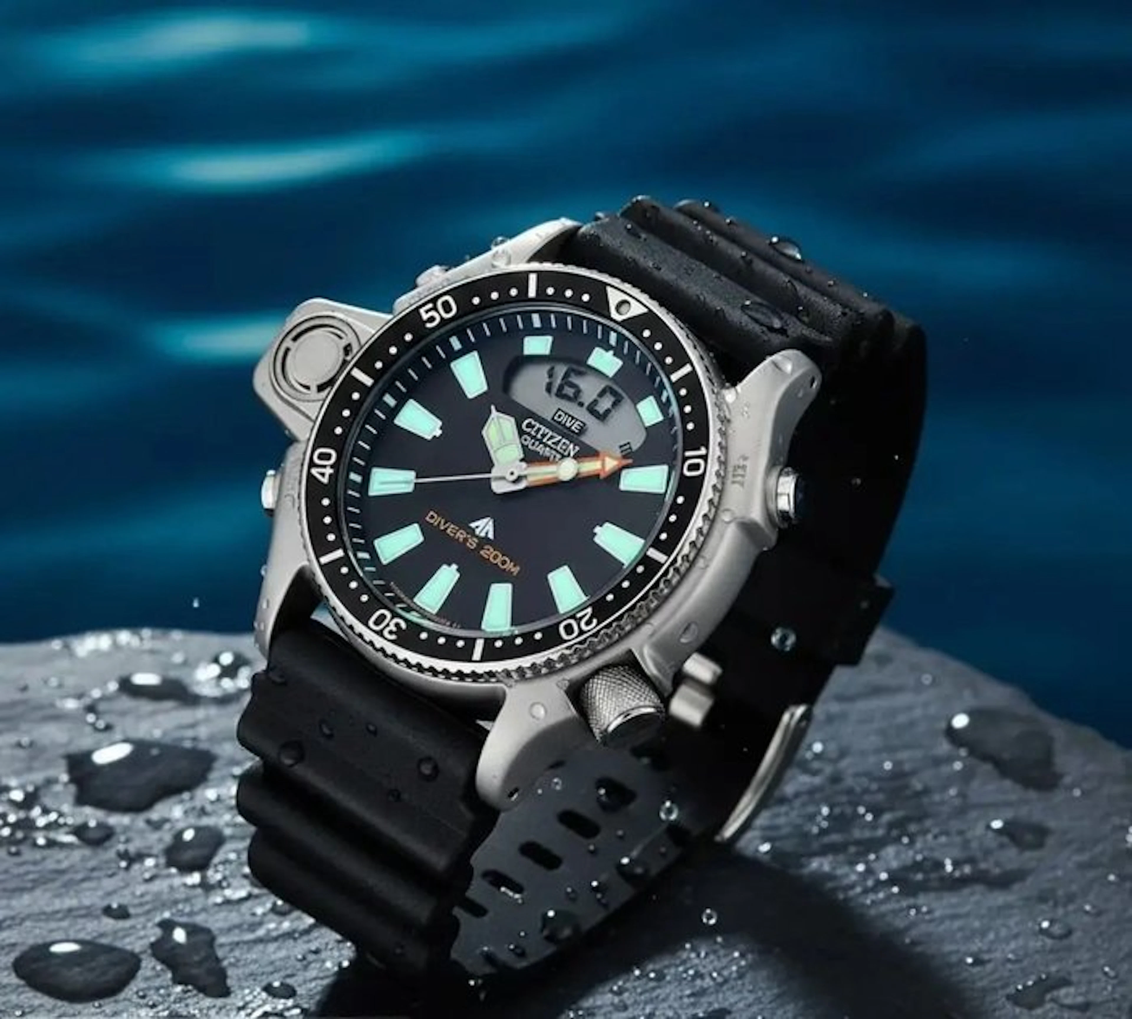 Citizen - Citizen Promaster Aqualand Black Dial - JP200008E - Men - 2026