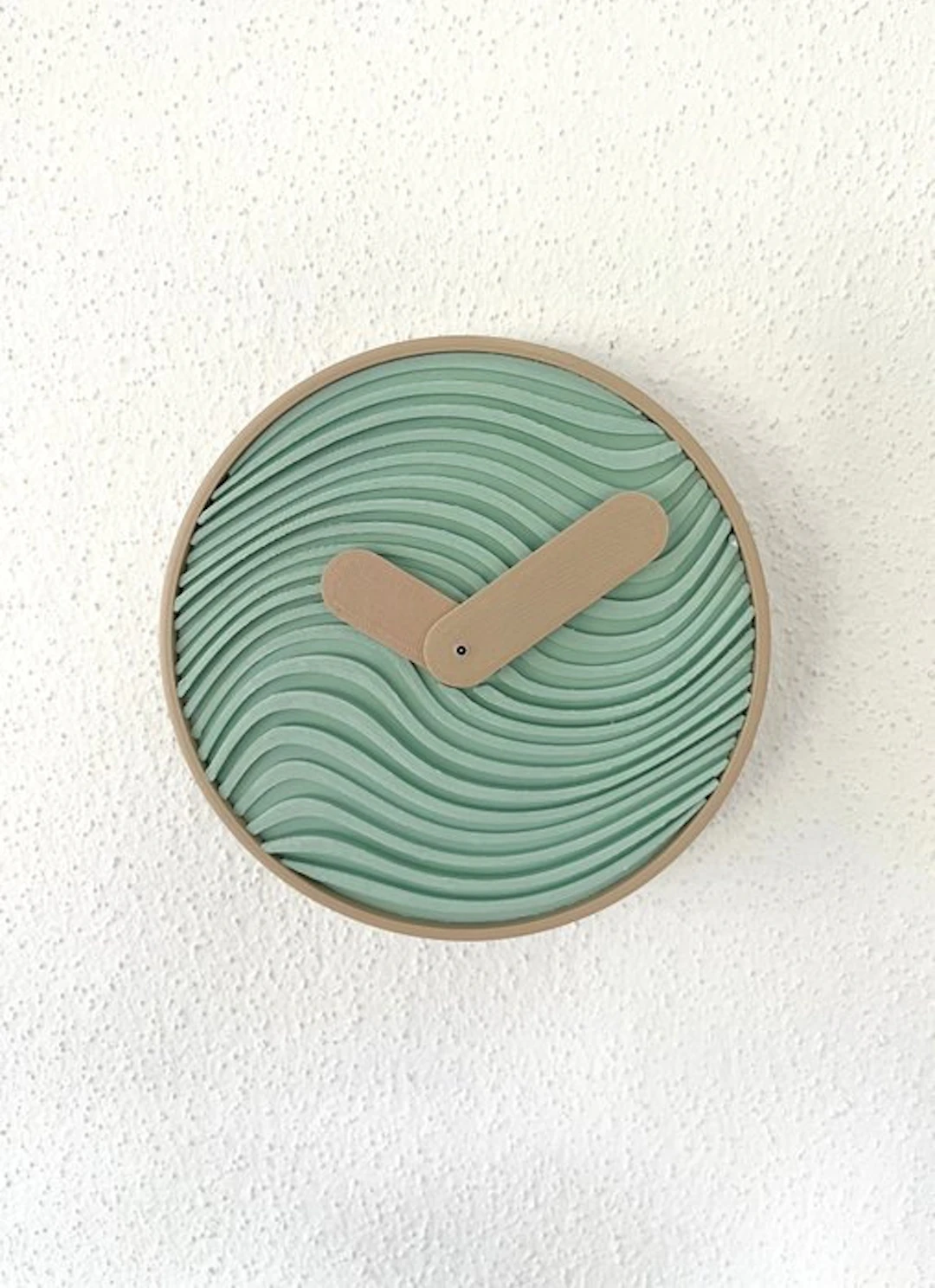 Clock movement Scandinavian design "Wilderness" - Sustainable Material - 2026