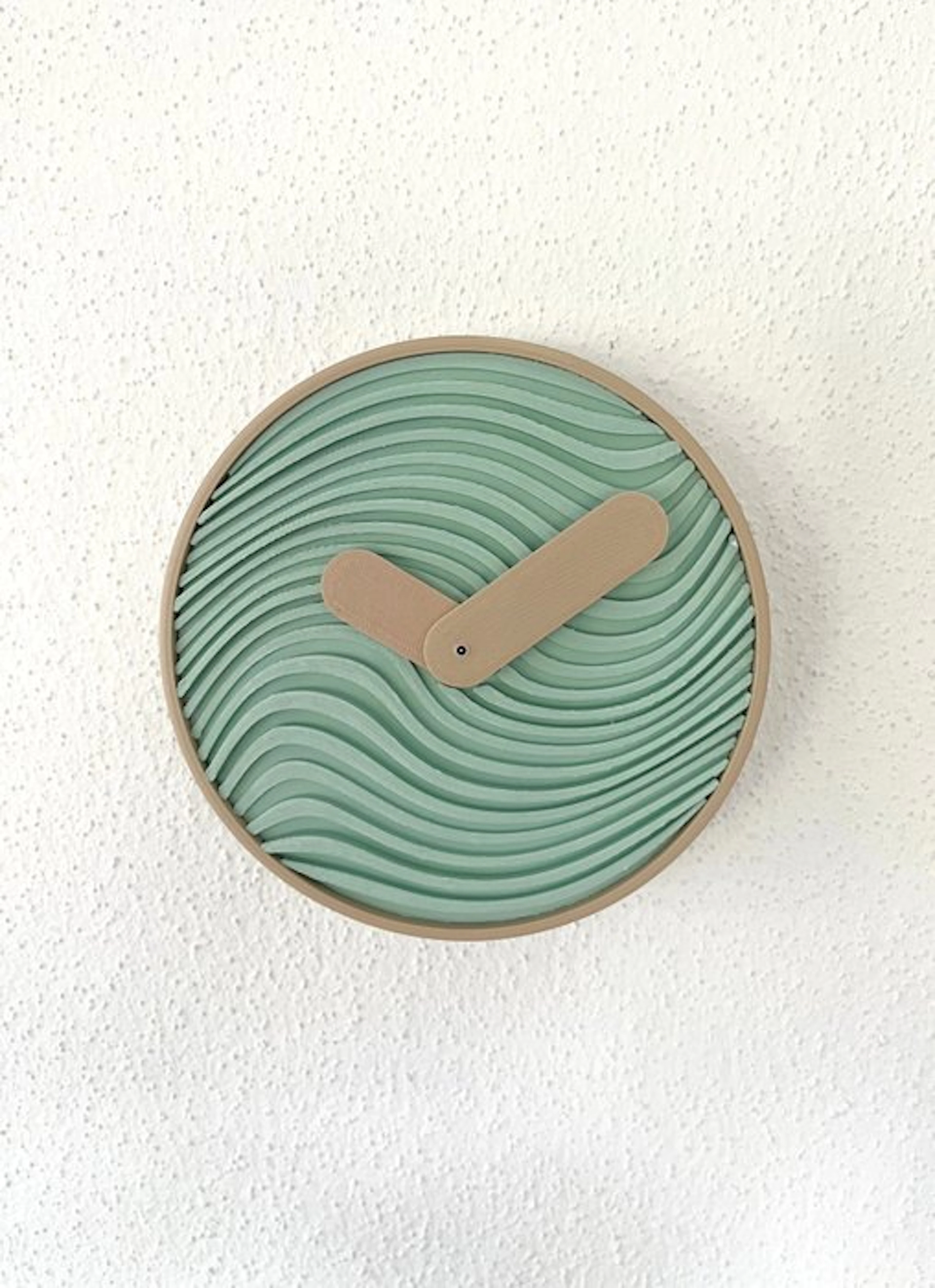 Clock movement Scandinavian design "Wilderness" - Sustainable Material - 2026