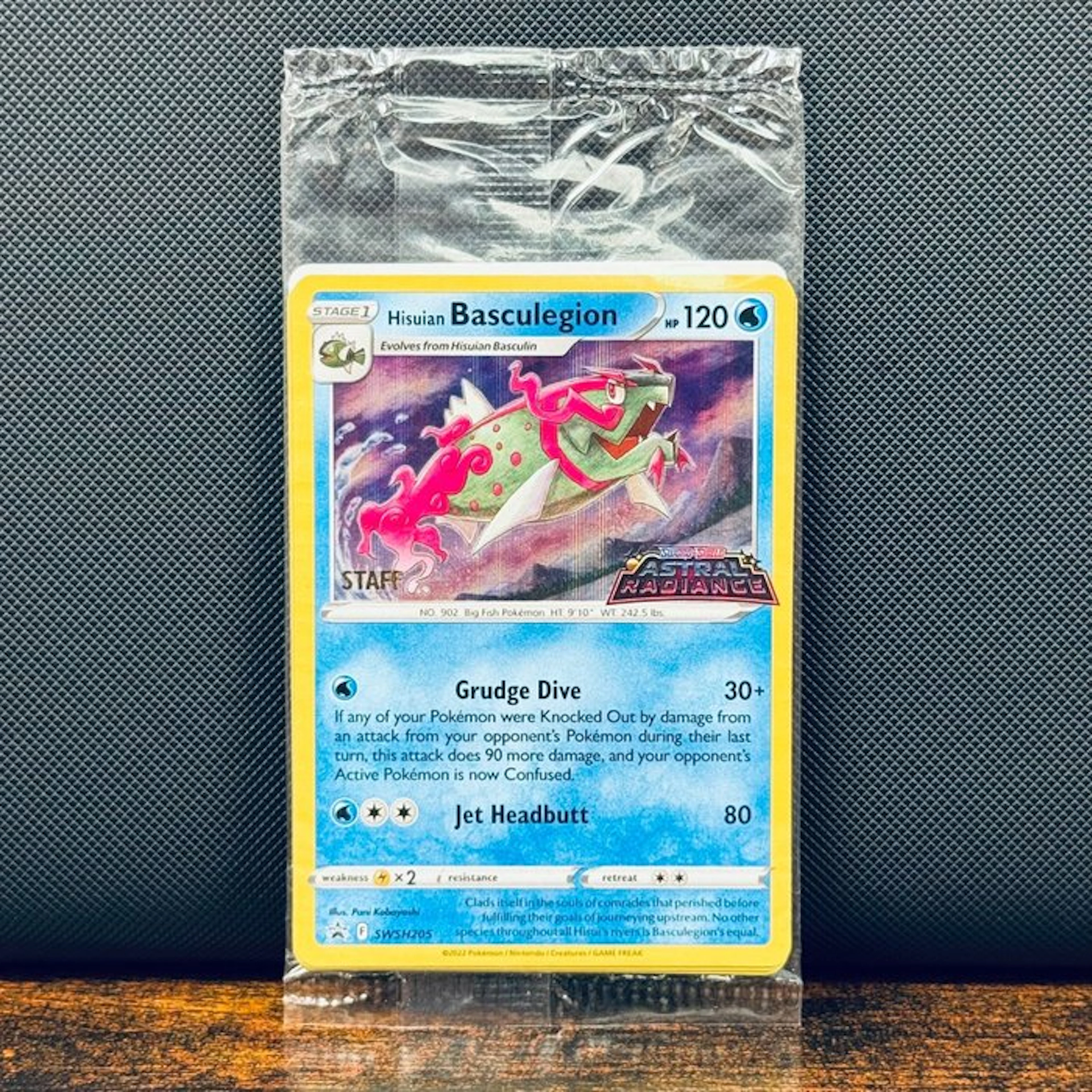 Pokémon Card - STAFF Set of 4 cards - Sealed - Pokémon