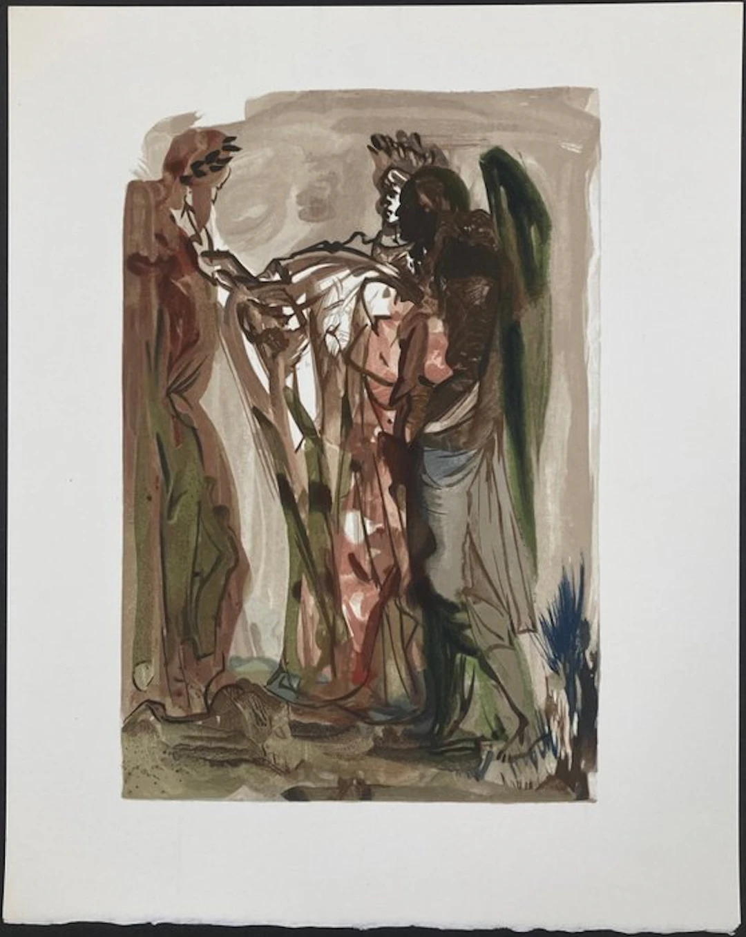 Salvador Dali (1904-1989) - The Proud One - La Divine Comedie