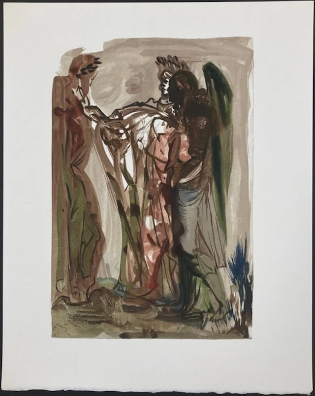 Salvador Dali (1904-1989) - The Proud One - La Divine Comedie