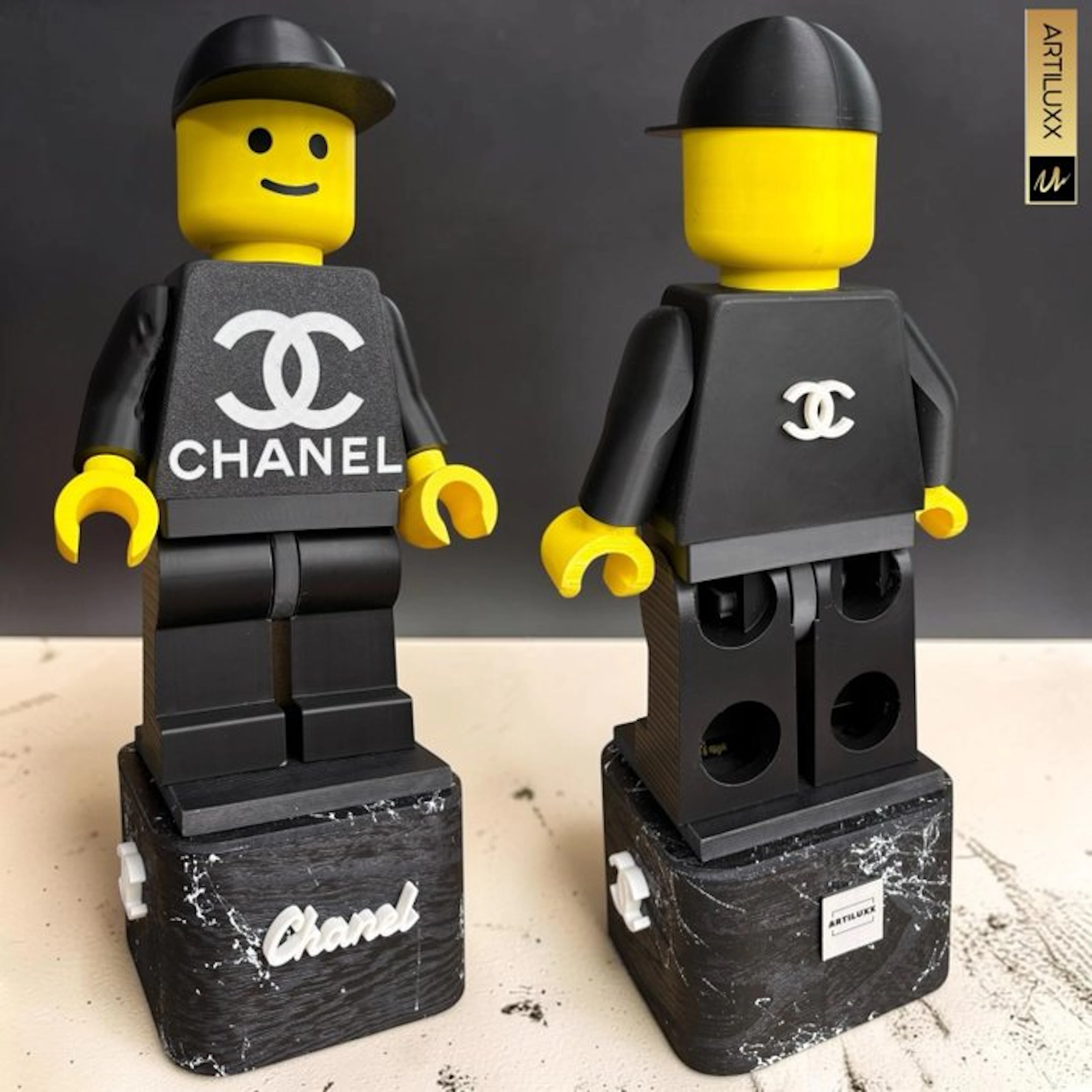 Artiluxx - Big Lego X Chanel fashion Artwork