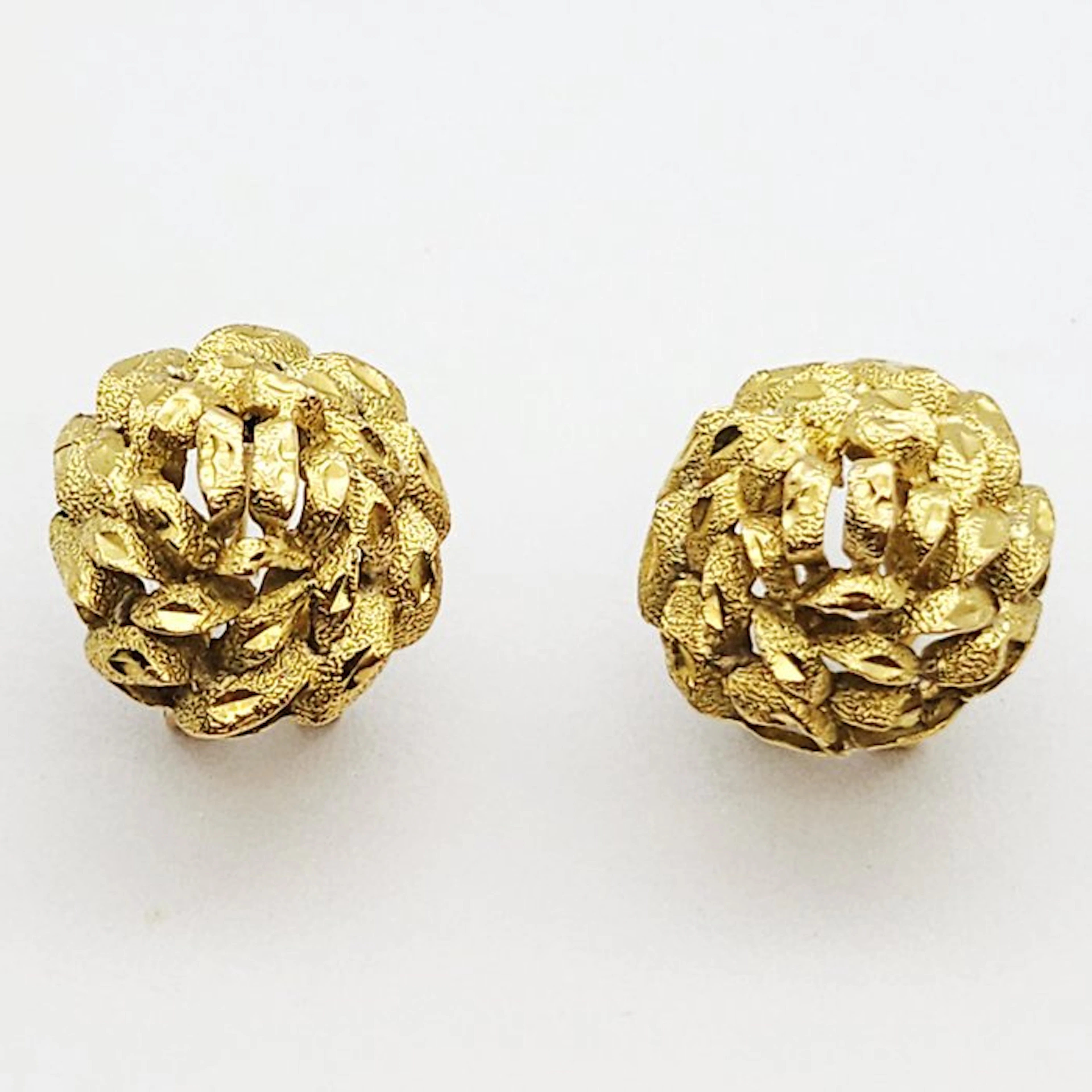 Earrings - 18 kt. Yellow gold