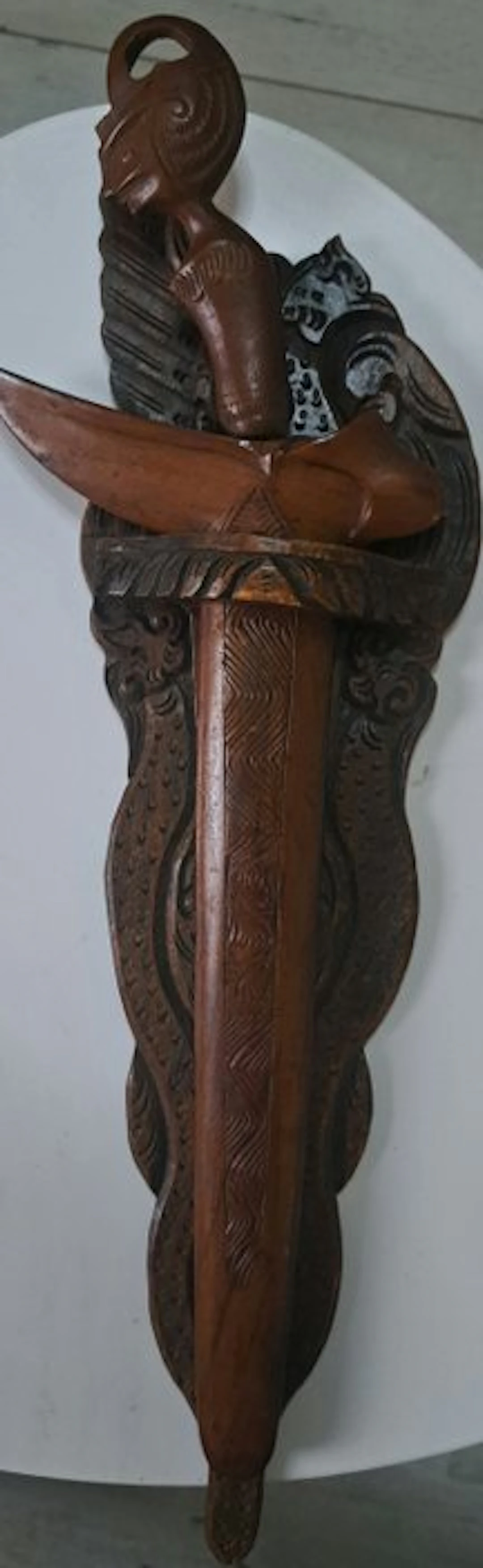 Indonesian wooden kris - Kris/keris - Indonesia (No reserve price)