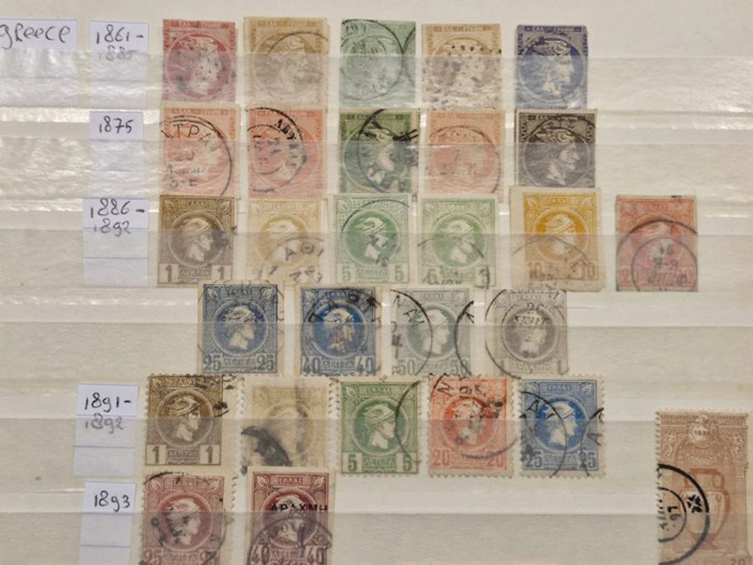 Greece 1861/1961 - Rich collection including Hermes heads