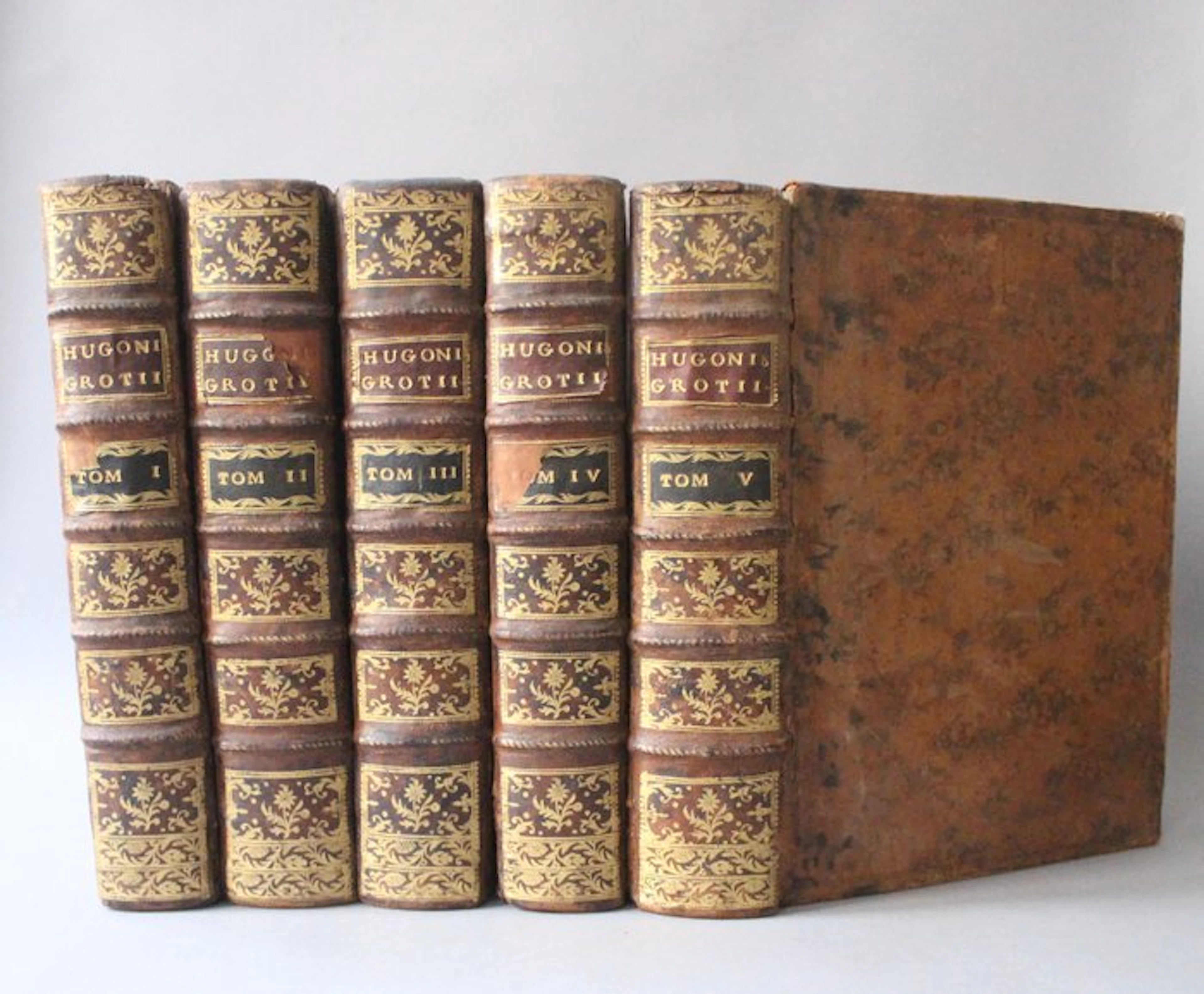 Hugo Grotius - Hugonis Grotii De jure belli ac pacis libri tres - 1751-1752