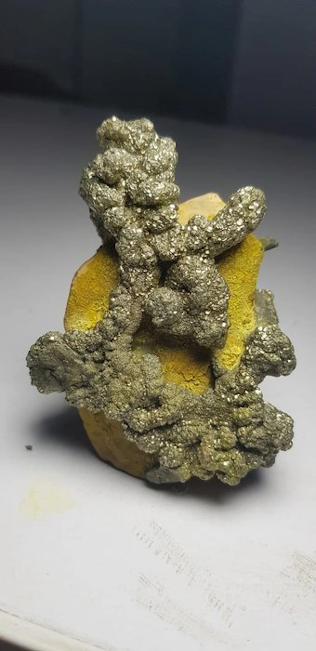 Pyrite Mineral Collection - Height: 77 mm - Width: 55 mm- 207 g - (1)