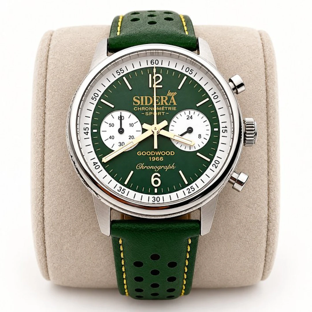 Sidera - Goodwood 1966 -Mechanical - Seiko - Mega Quartz Hybrid - cal