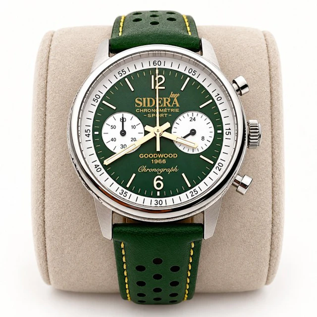 Sidera - Goodwood 1966 -Mechanical - Seiko - Mega Quartz Hybrid - cal