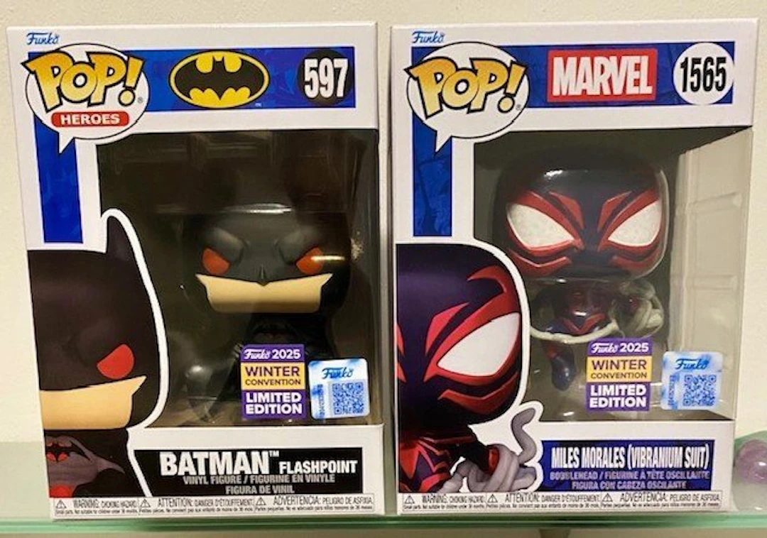 Funko - Funko Pop 1 Batman (Flashpoint)-1 Miles Morales...