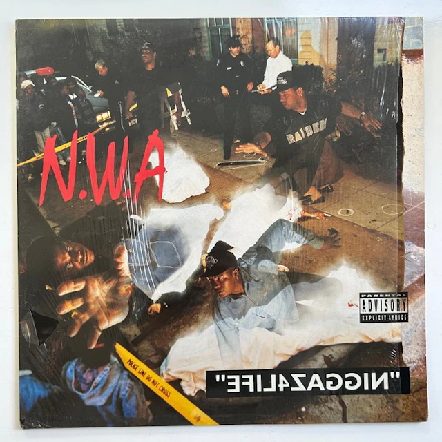 N.W.A. - Efil4Zaggin (1st pressing!) - LP album (stand-alone item) - 1991