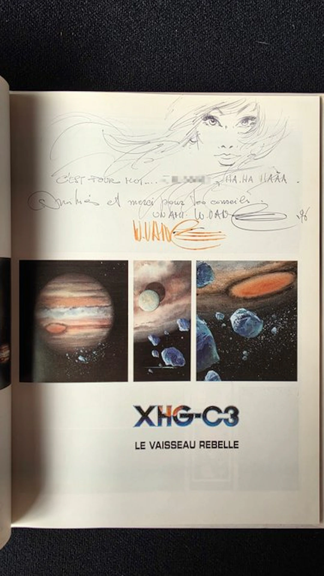 William Vance - XHG-C3 + dédicace - C - 1 Album - First edition - 1995