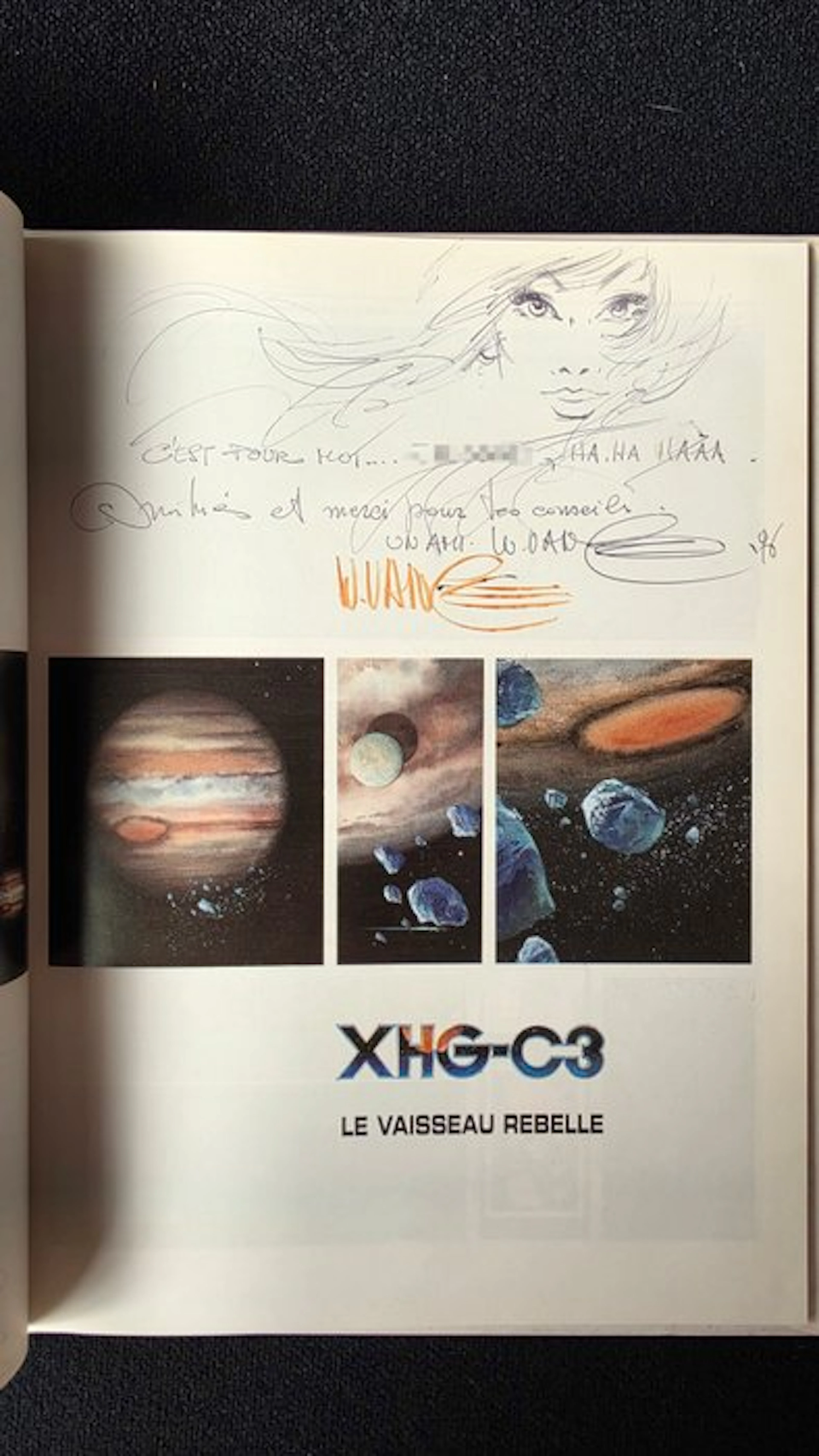 William Vance - XHG-C3 + dédicace - C - 1 Album - First edition - 1995