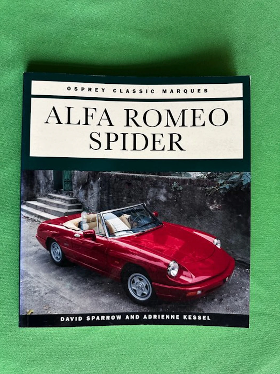 Book - Alfa Romeo - Spider by David Sparrow and Adrienne...