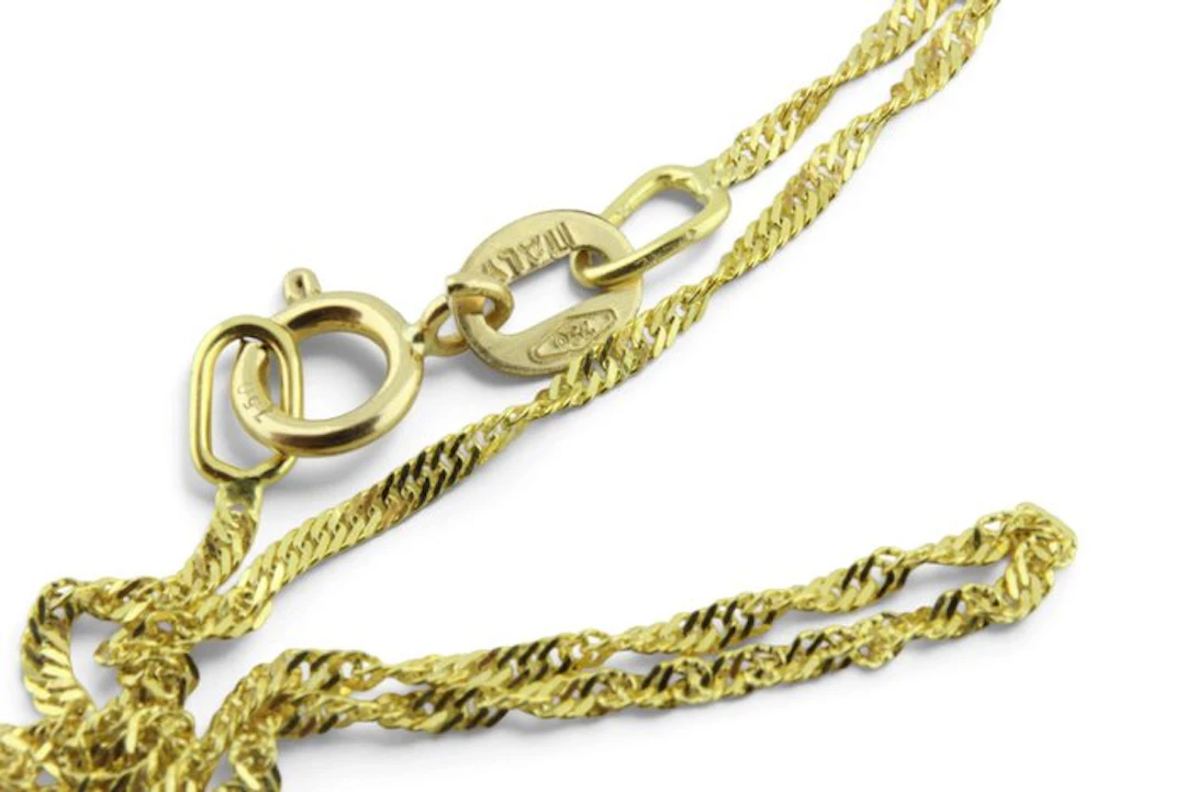 No reserve price - Necklace - 18 kt. Yellow gold