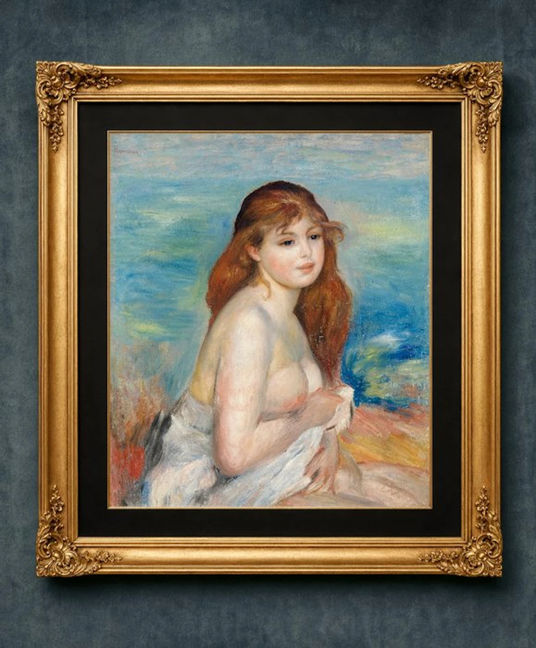 Auguste Renoir (1841–1919) (after) - "Etter badet, 1885"