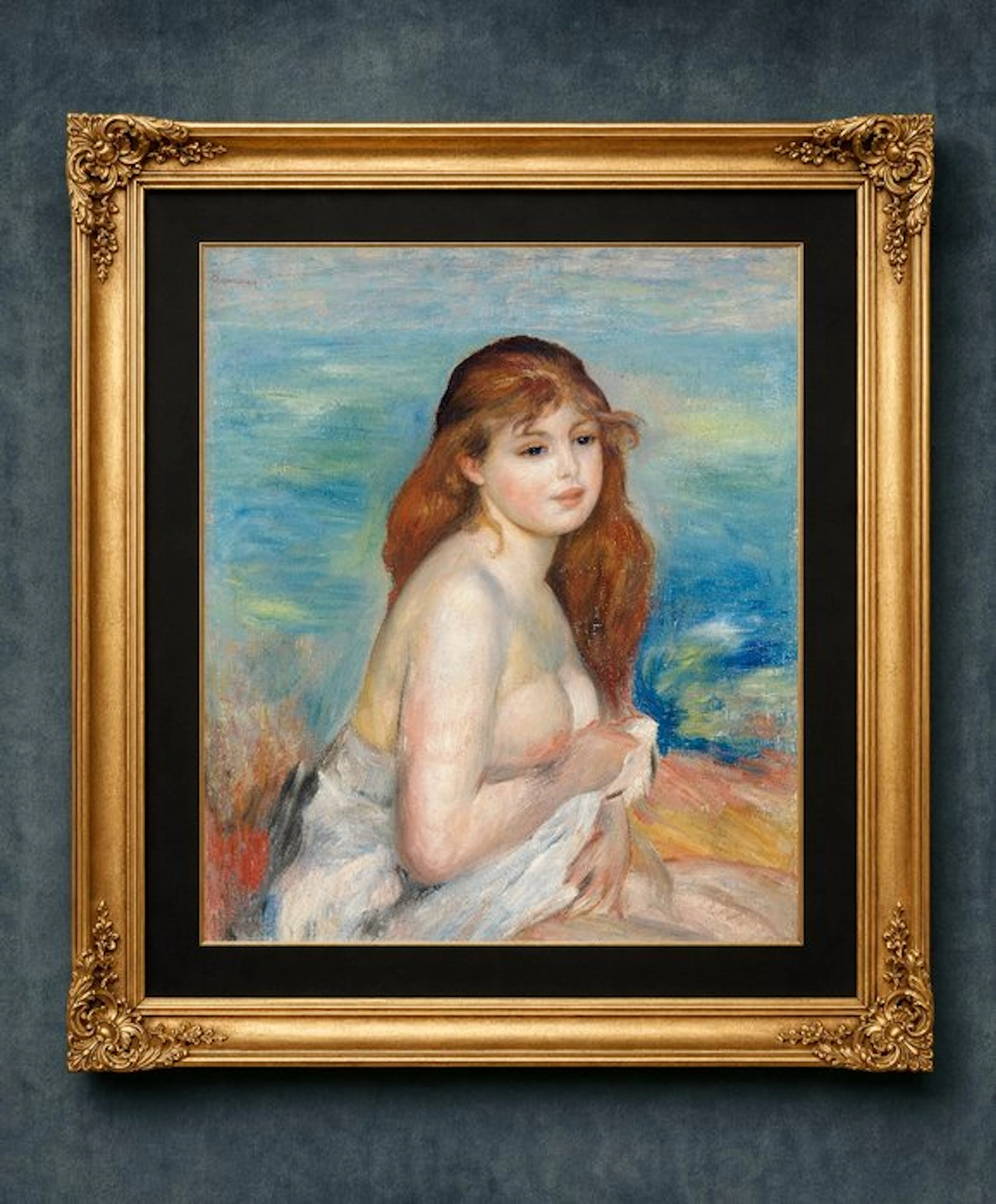 Auguste Renoir (1841–1919) (after) - "Etter badet, 1885"
