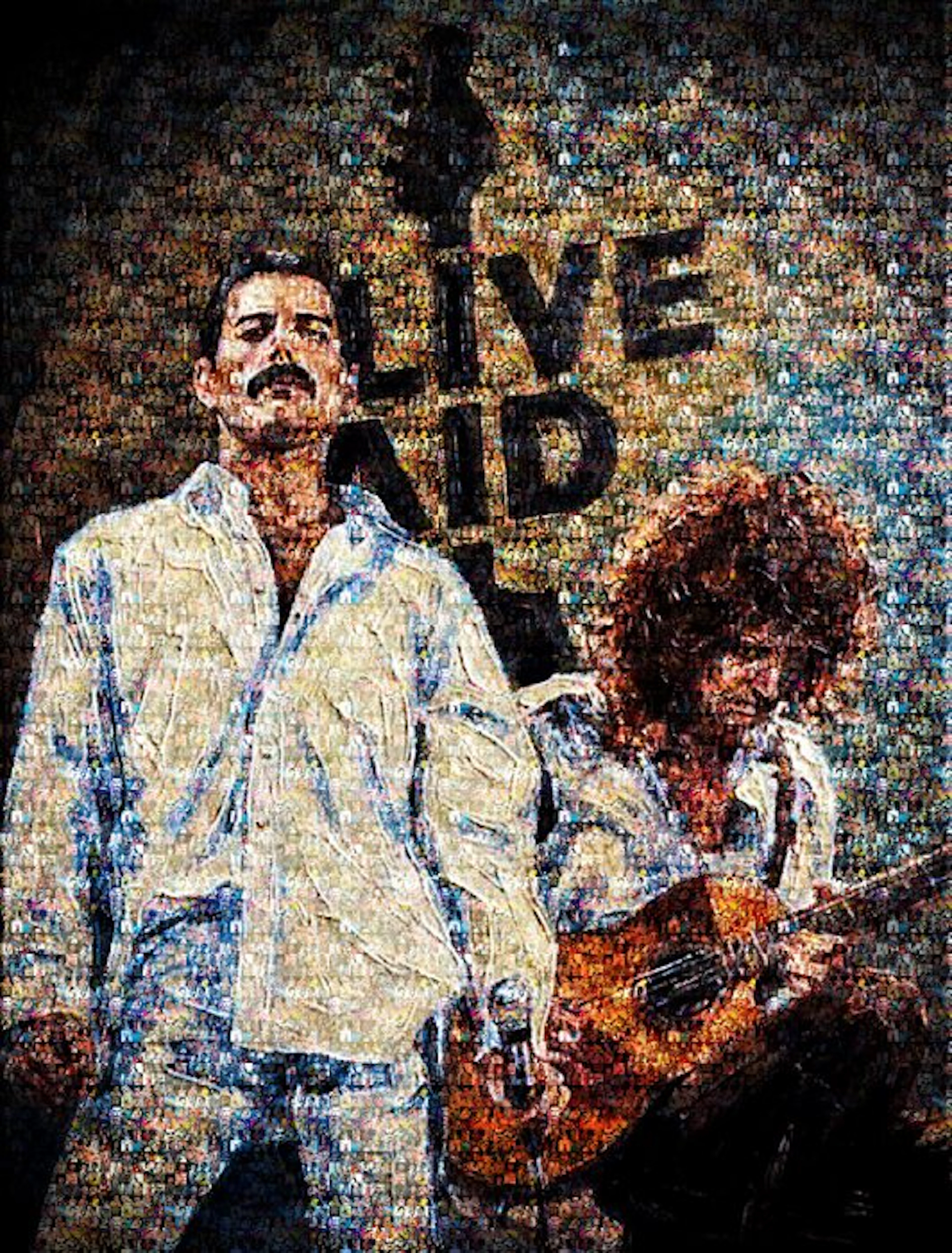 Freddie Mercury 3 copia di 5 - Queen - QUEEN FREDDIE MERCURY CRYPTO ART