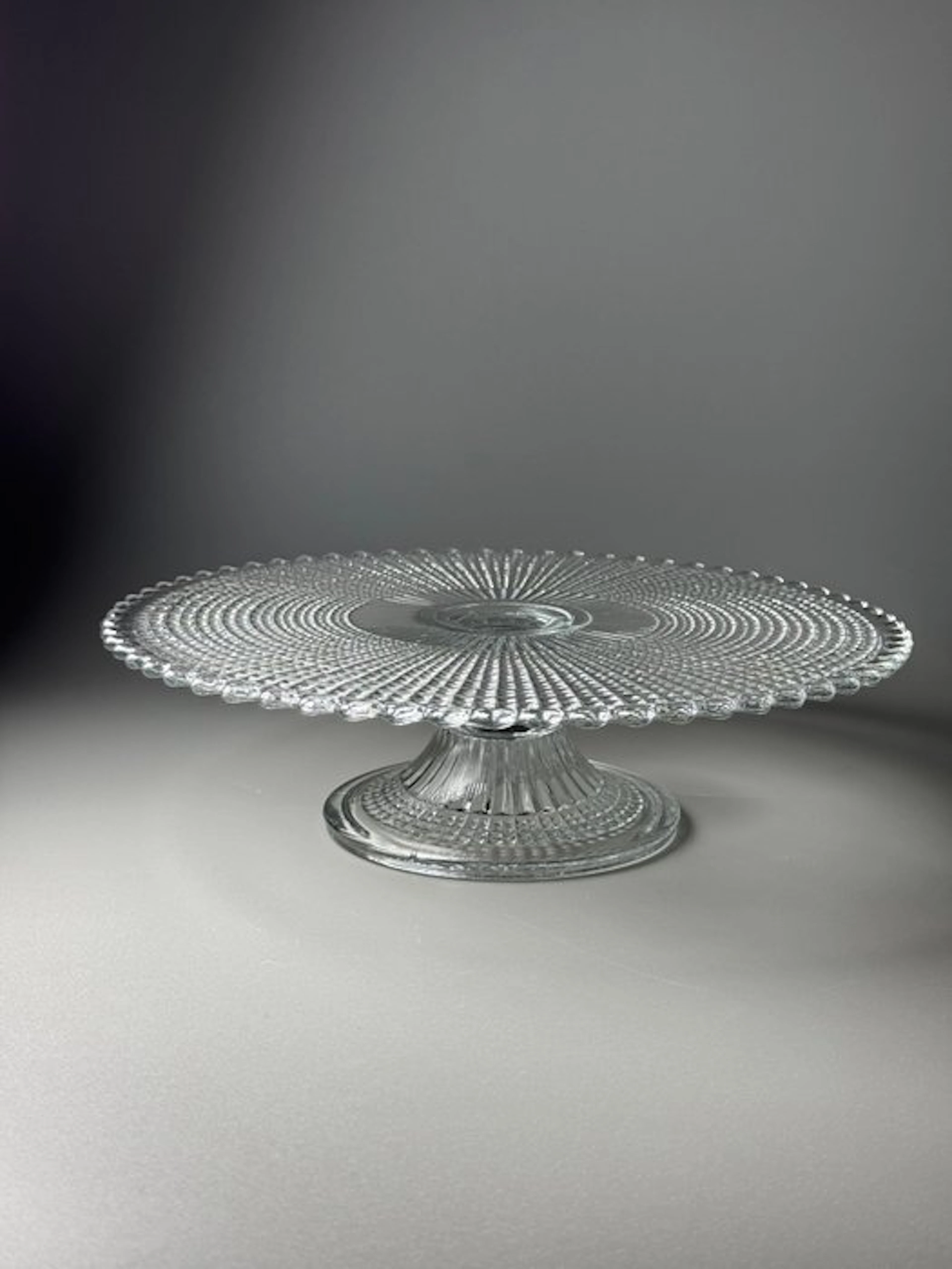 Val Saint Lambert - Charles Graffart - Cake stand - 'Hambourg” - 26