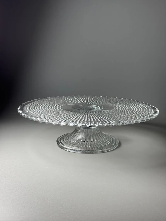 Val Saint Lambert - Charles Graffart - Cake server - Crystal