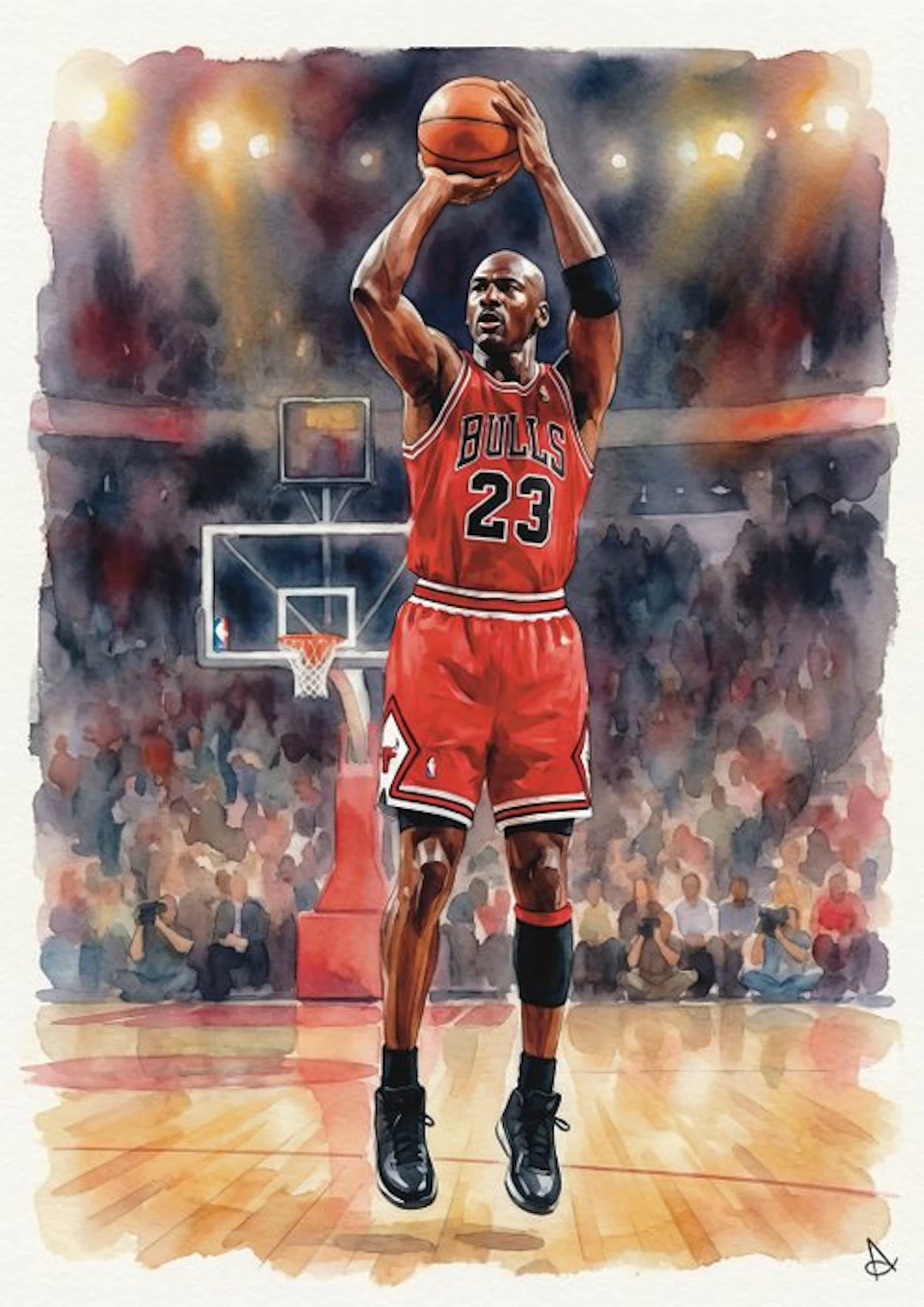 Chicago Bulls - NBA - The Perfect Shot - Michael Jordan...