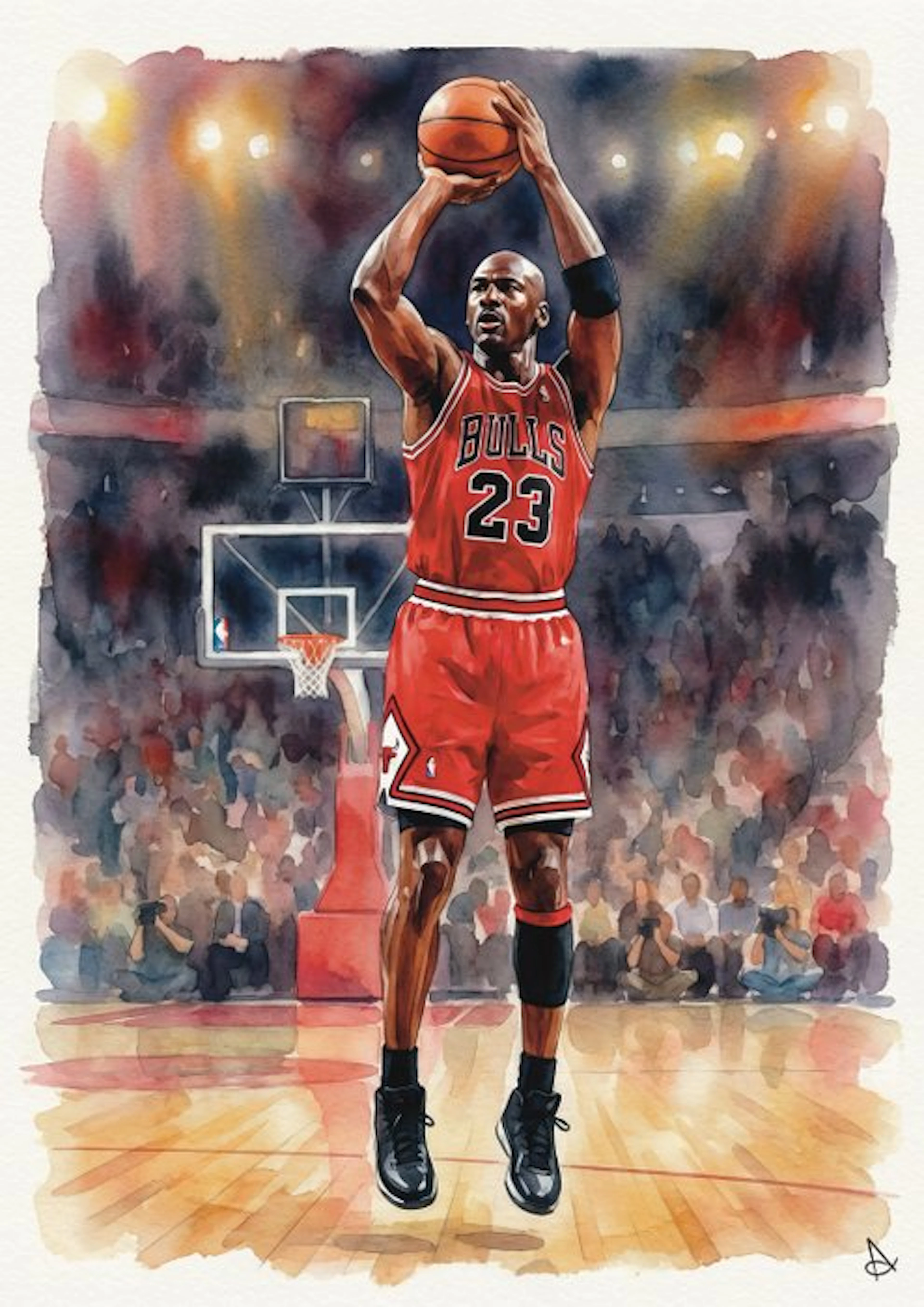 Chicago Bulls - NBA - The Perfect Shot - Michael Jordan...