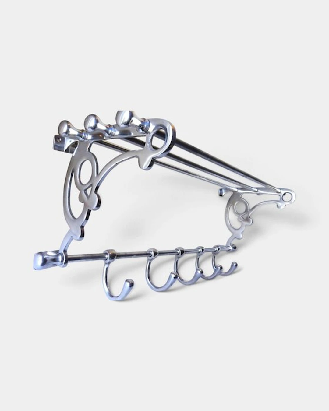 Coat rack - Art Deco Train Coat Rack - Aluminium