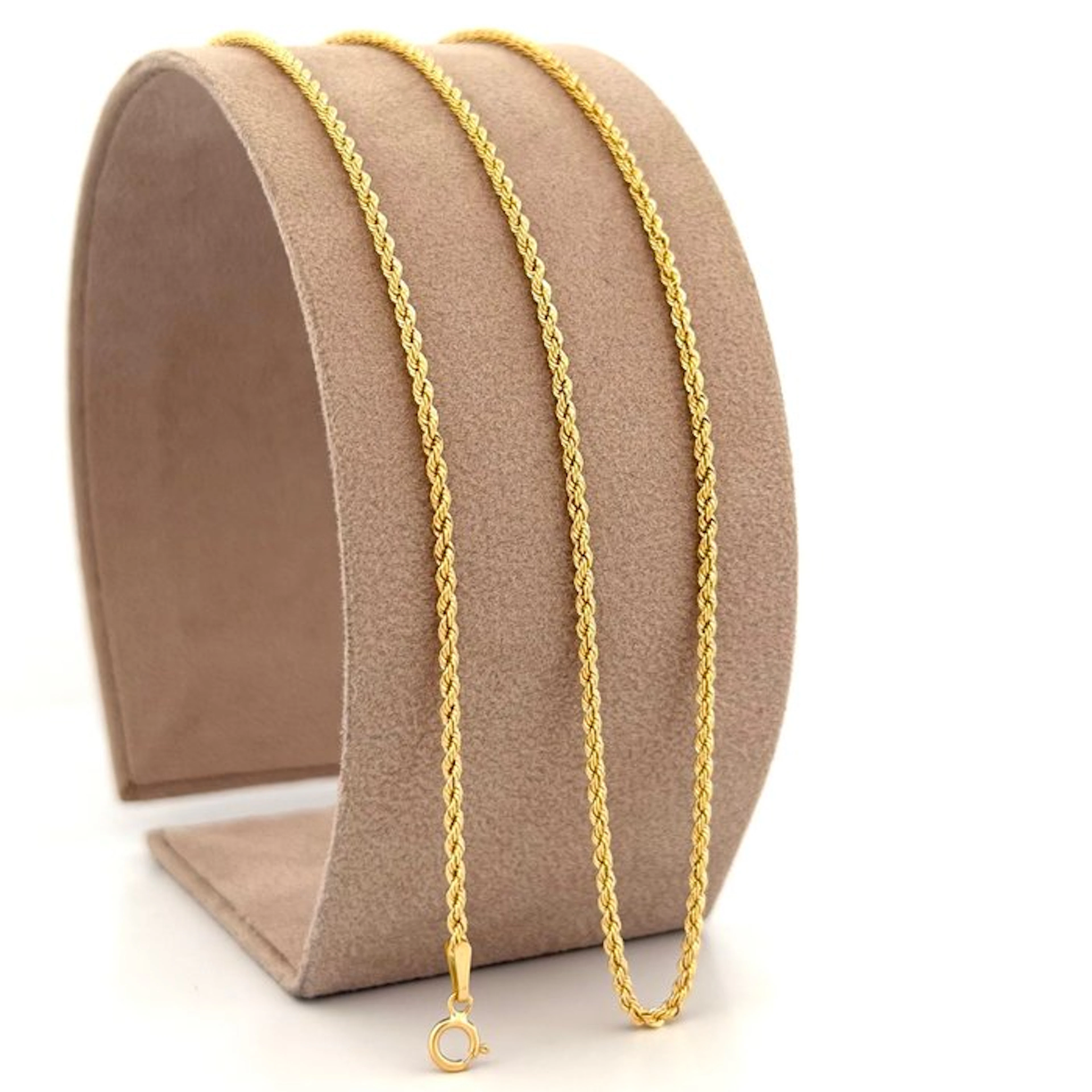 No reserve price - Necklace - 18 kt. Yellow gold - Fune - 60 cm