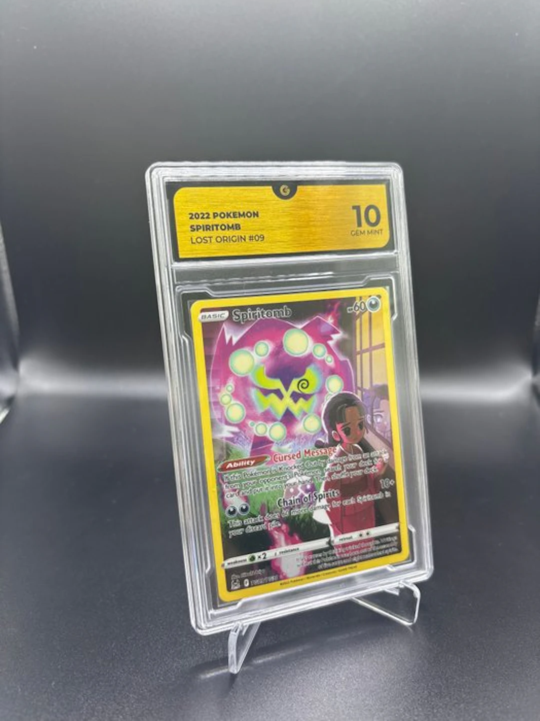 Pokémon - 1 Graded card - Spiritomb TG09 Lost Origin Foil - GG 10