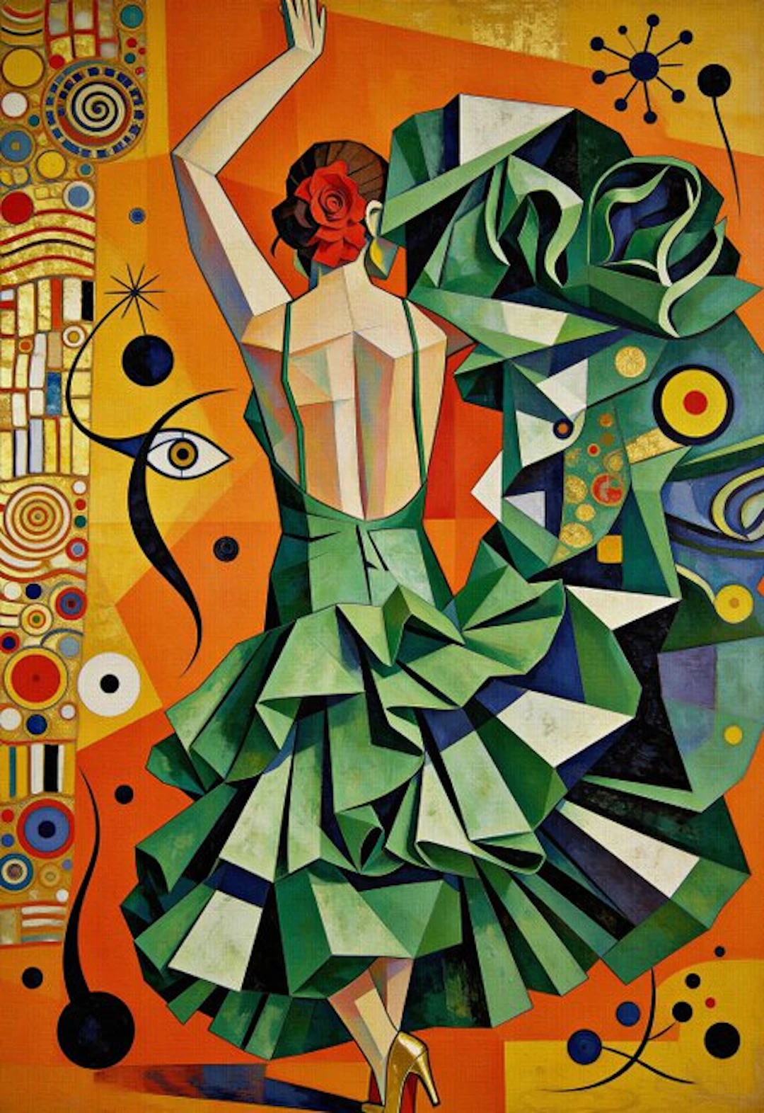 Léa Roche (1964) - El volante verde