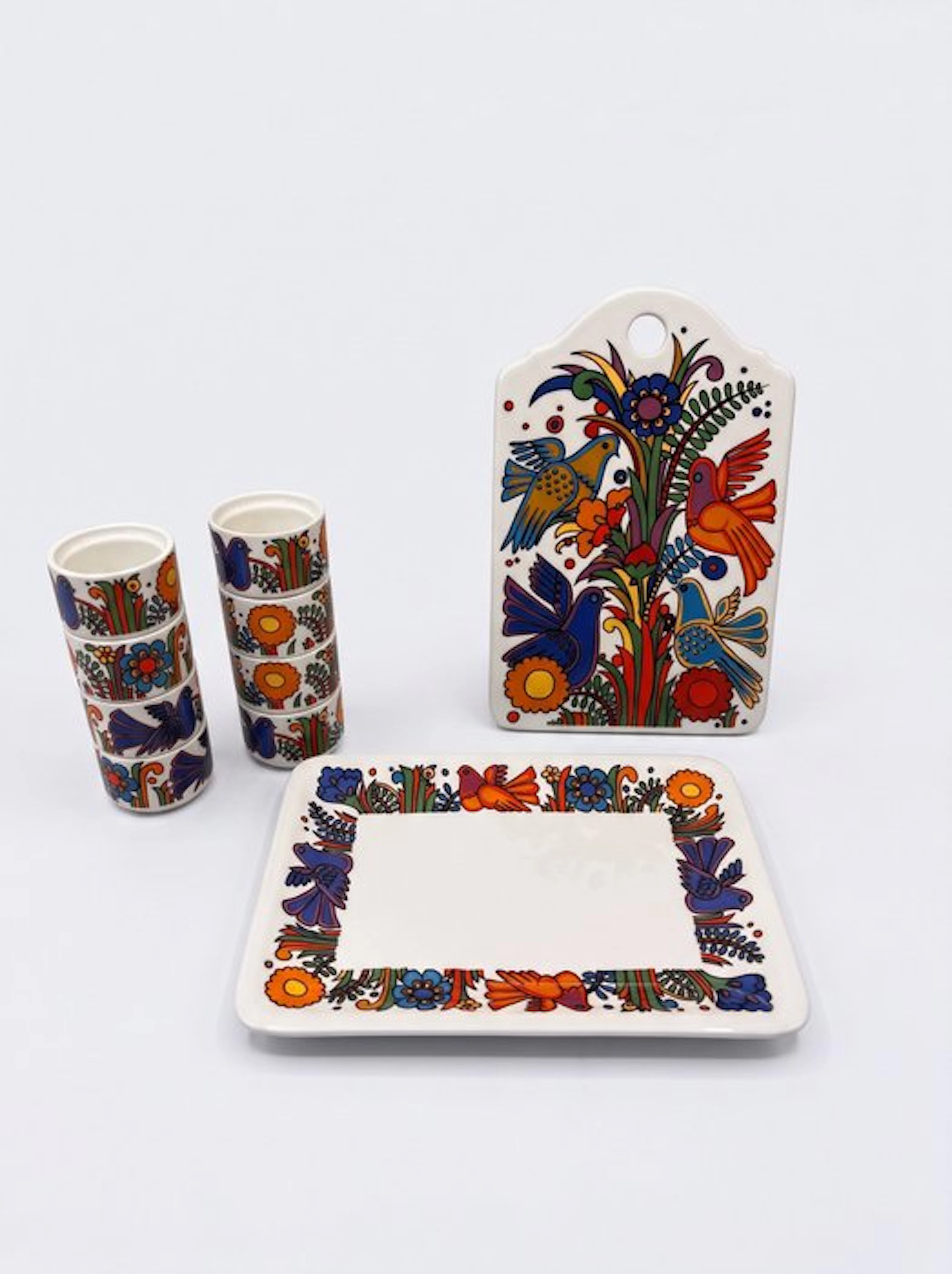 Villeroy & Boch - Christine Reuter - Platter (10) - Acapulco - vitro porcelain