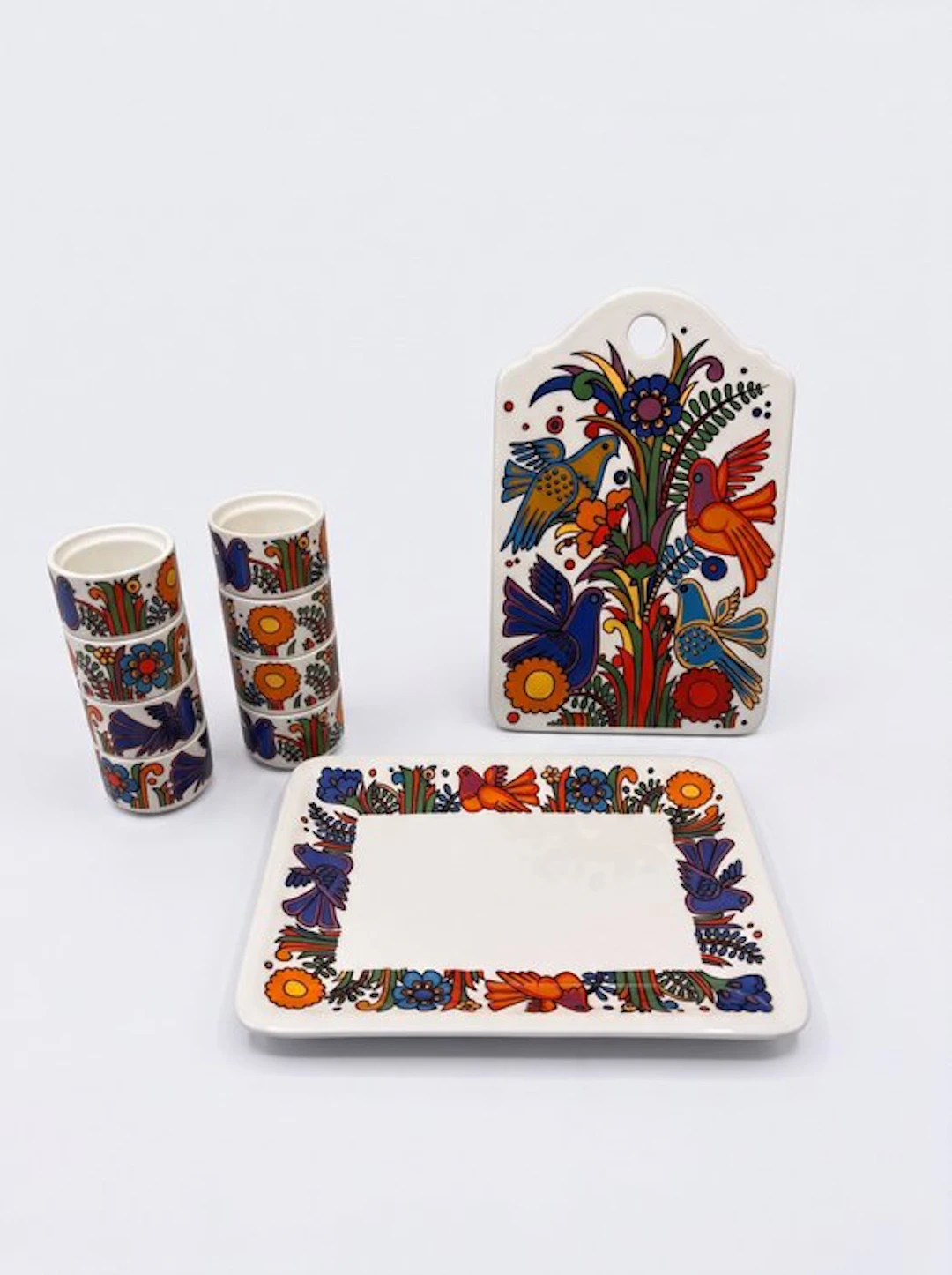 Villeroy & Boch - Christine Reuter - Platter (10) - Acapulco - vitro porcelain
