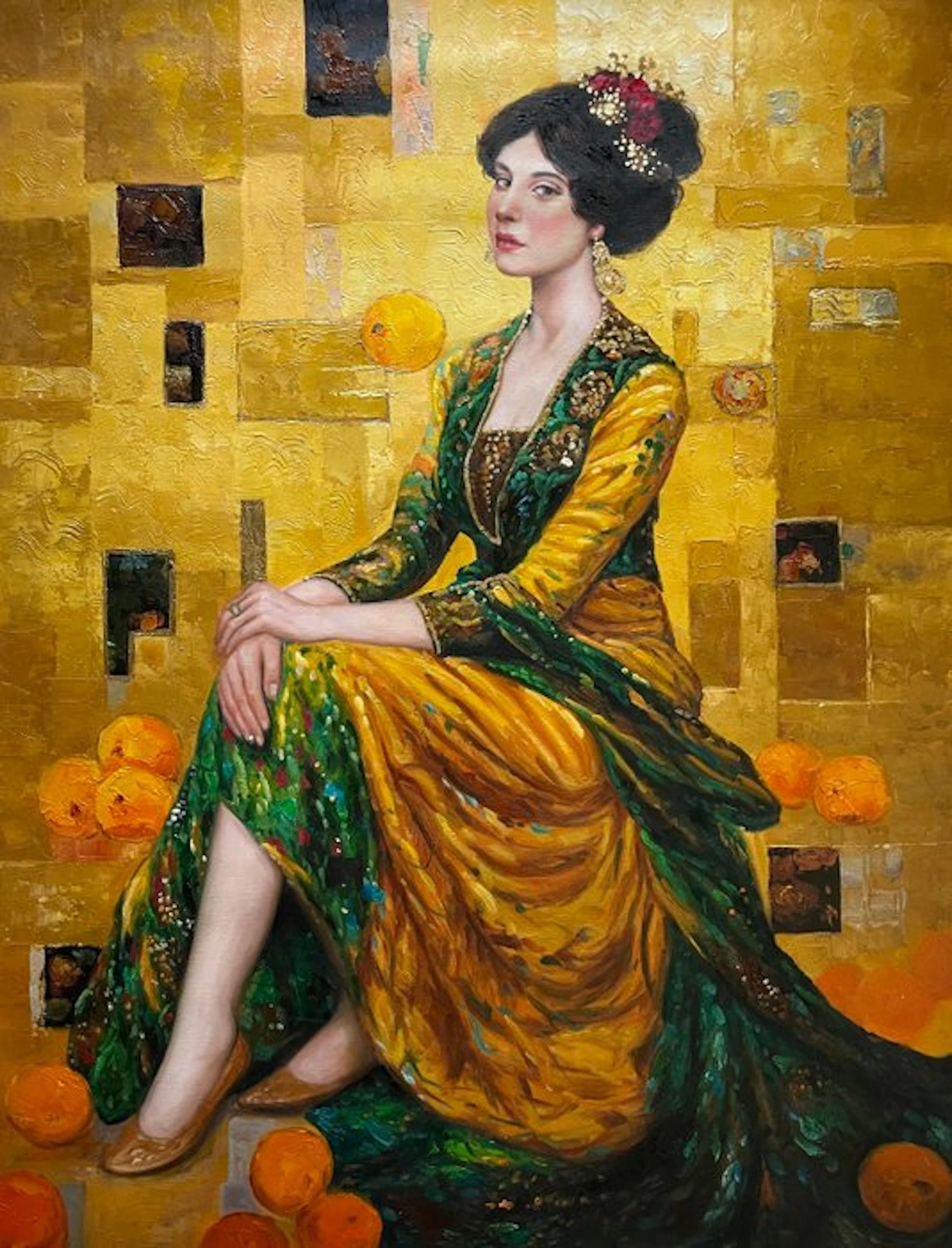 Andrea Fregi (1971) - Verde e oro