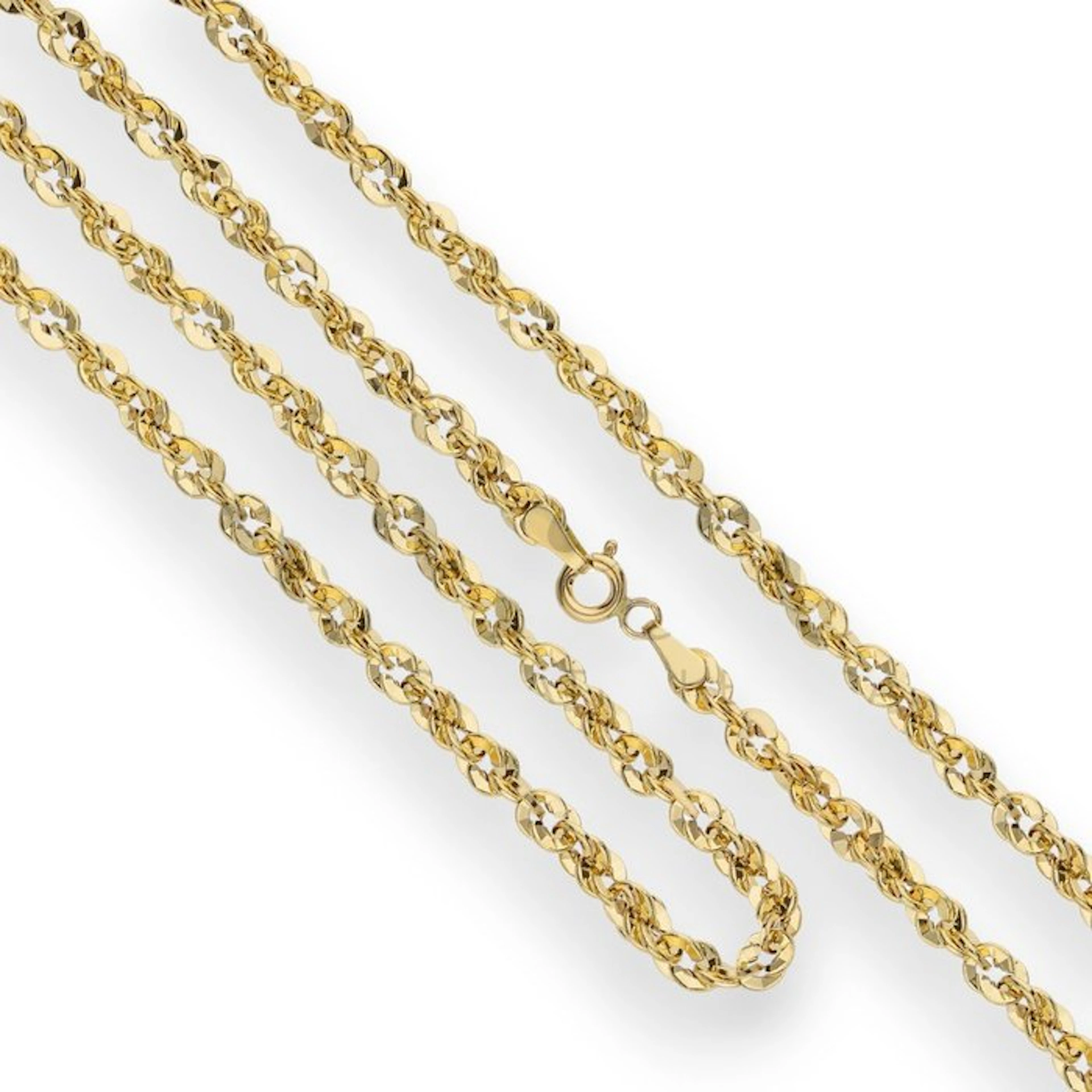 Necklace - 18 kt. Yellow gold - Cuban link 40 cm 18k 5.4 g