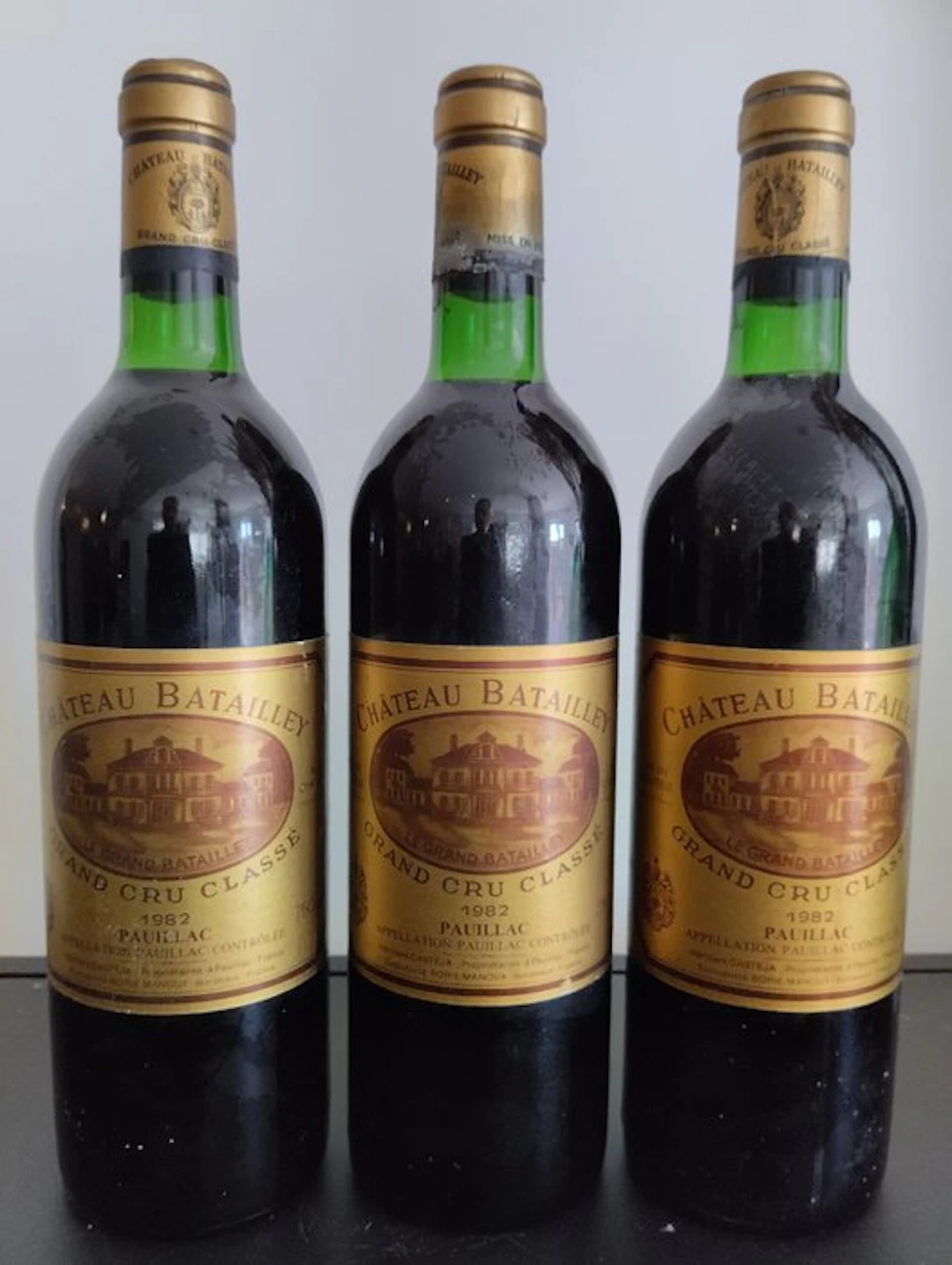 1982 Château Batailley - Pauillac 5ème Grand Cru Classé - 3 Bottles (0.75L)