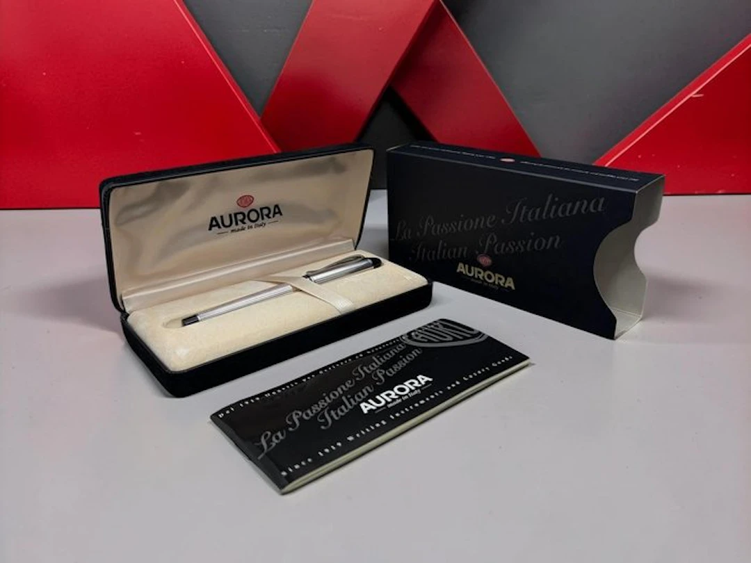 Aurora - Ipsilon Sterling Silver / Plata de Ley 925 - Fountain pen