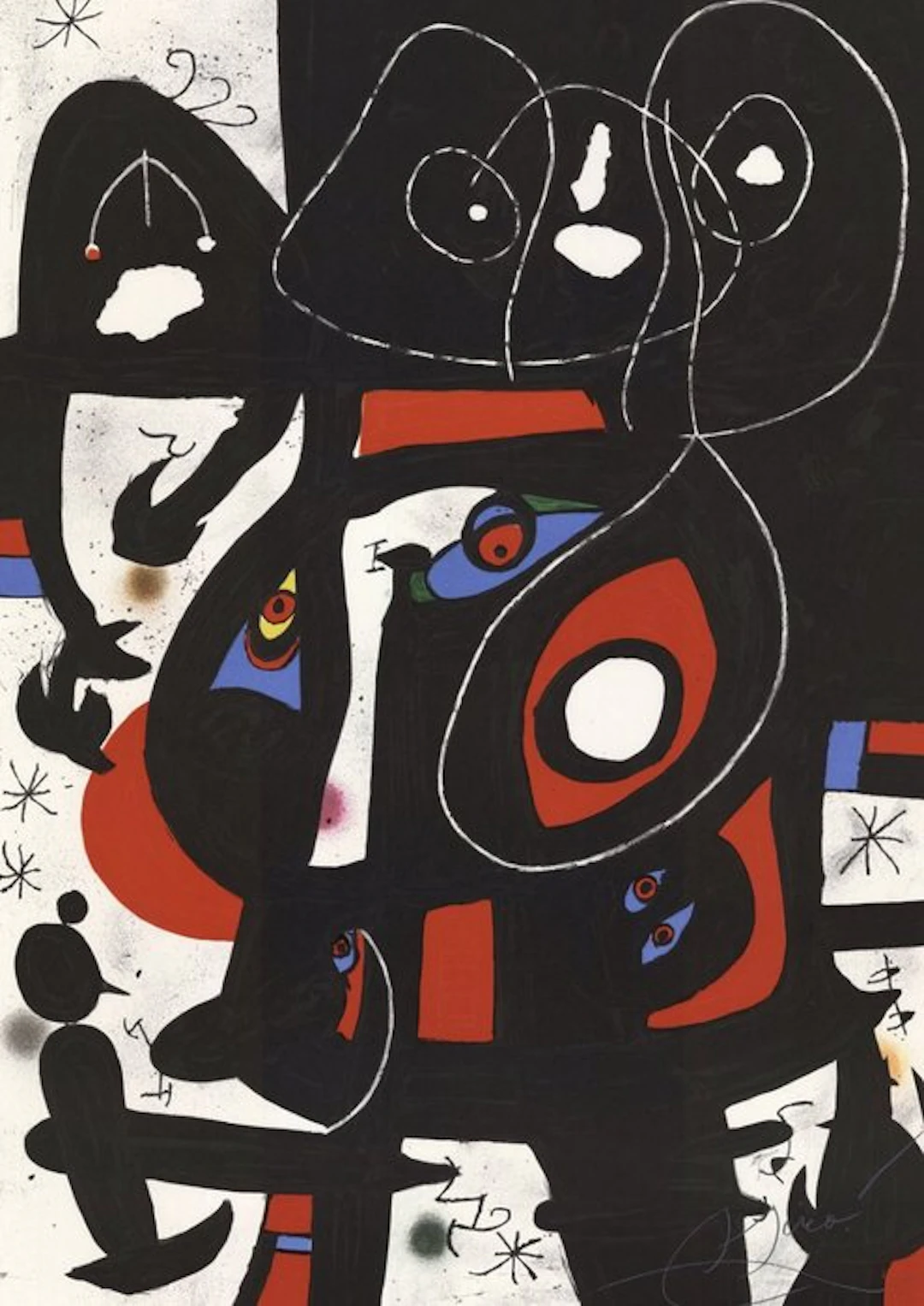 Joan Miró (1893-1983), d'après - La métamorphose