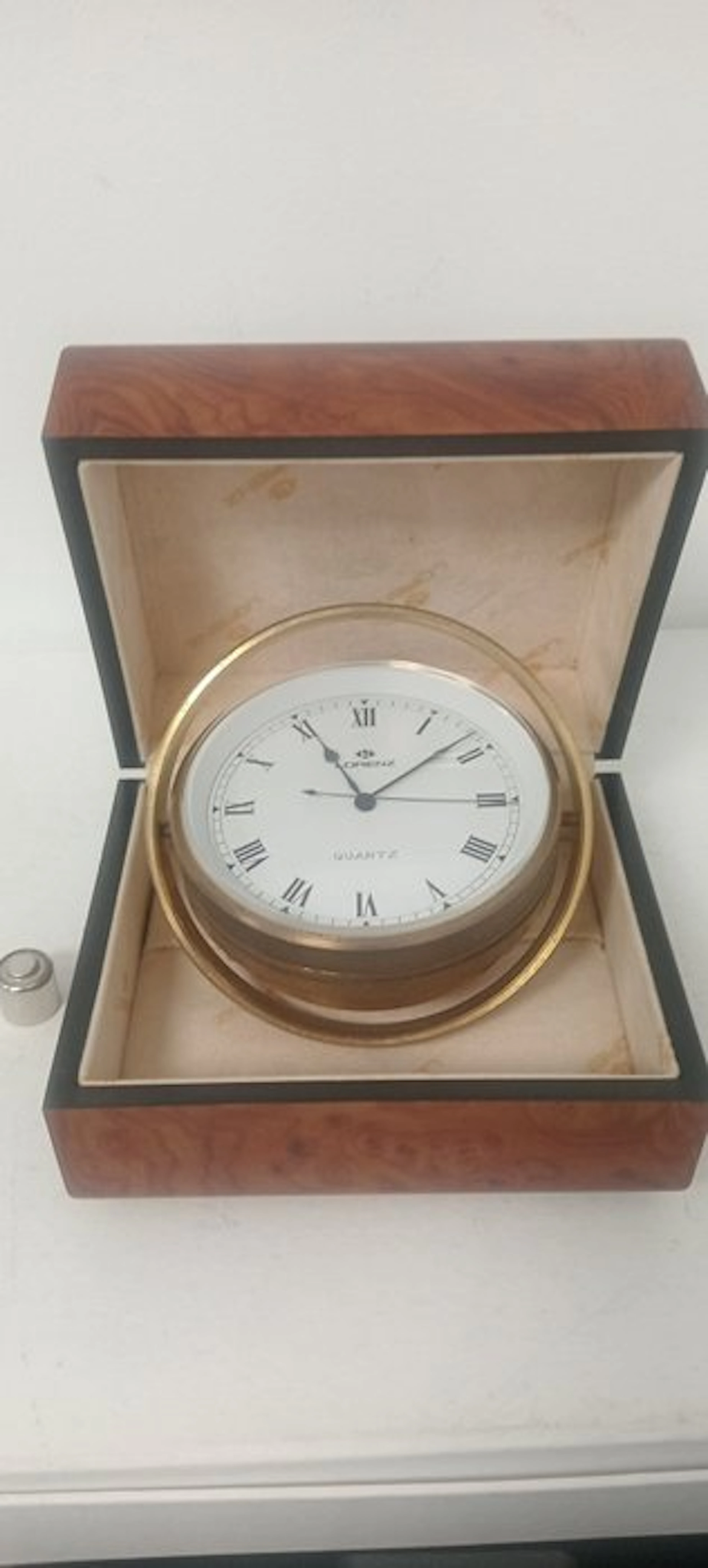 Ship's clock - Lorenz - Vintage Brass - 1970-1980 - Lorenz Nautico