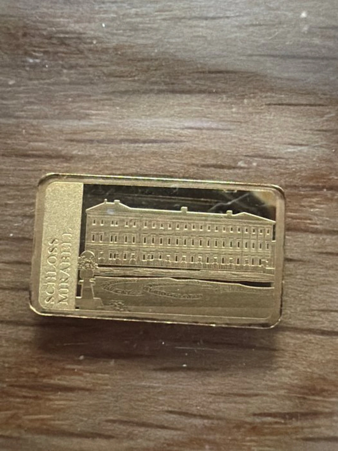 Austria. Gold bar Schloss Mirabell, 1/200 Oz (.999) (No reserve price)
