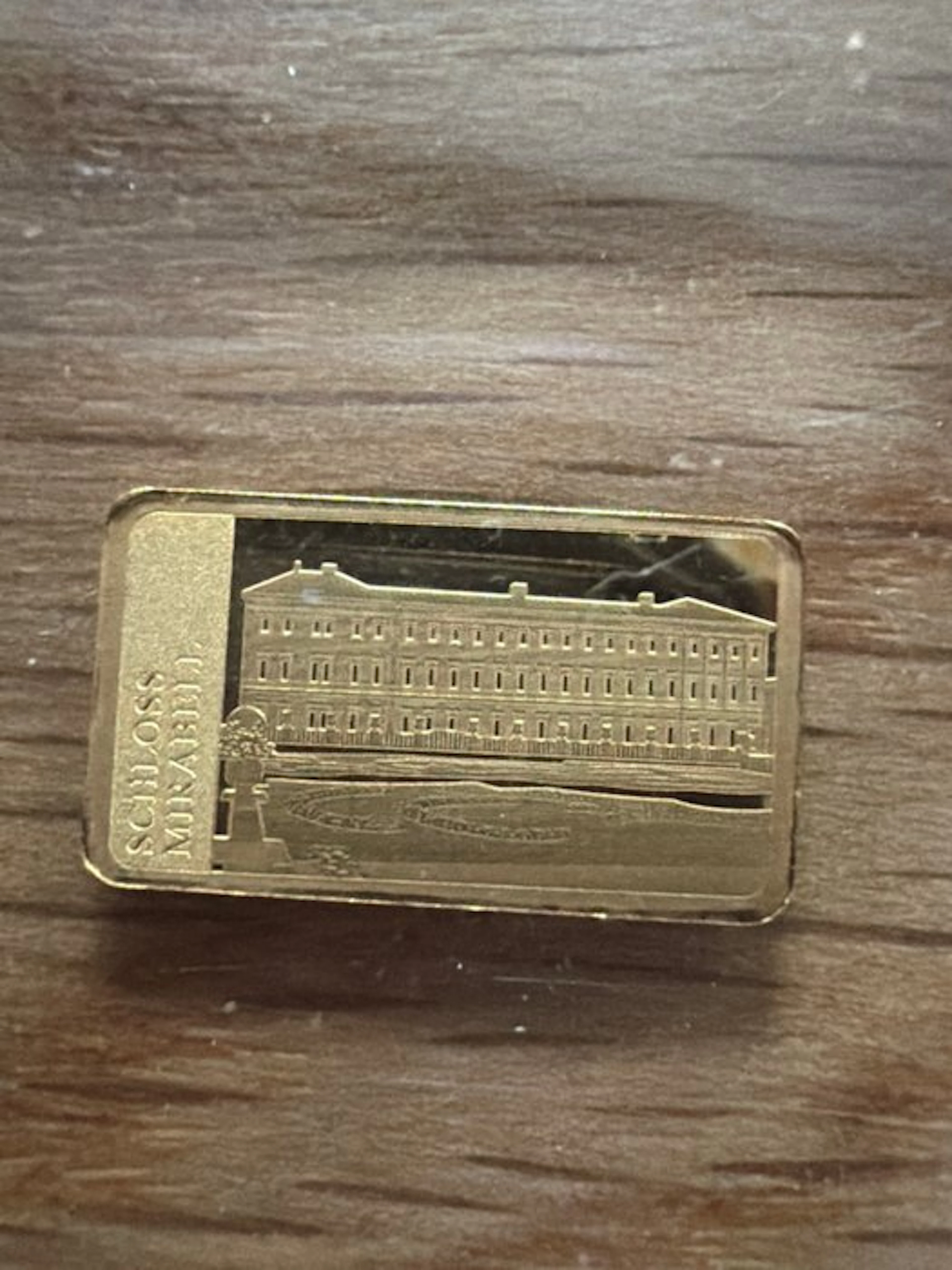 Austria. Gold bar Schloss Mirabell, 1/200 Oz (.999) (No reserve price)