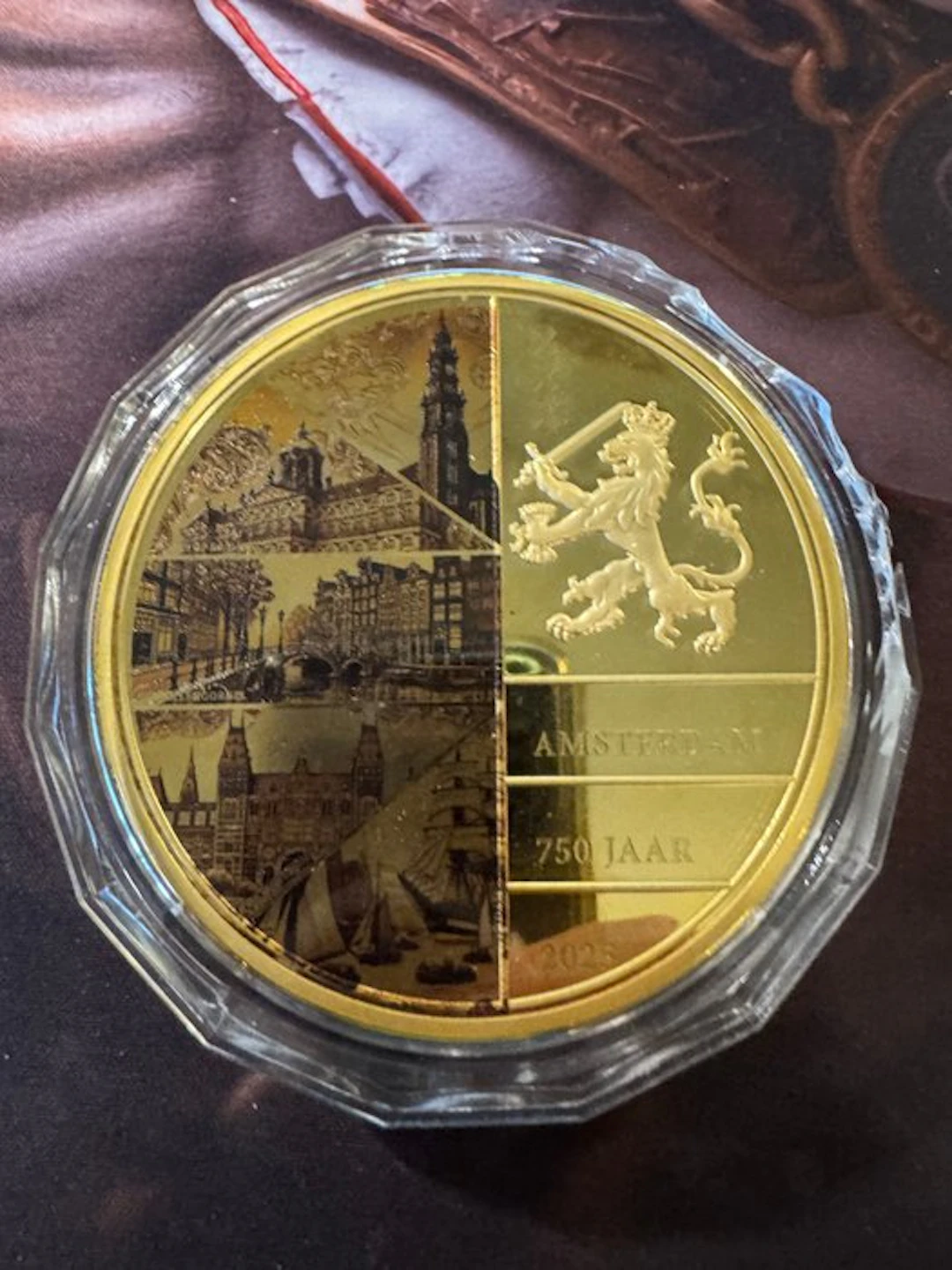 Netherlands. Medal 2025 - 750 Years of the City of Amsterdam (No reserve price)