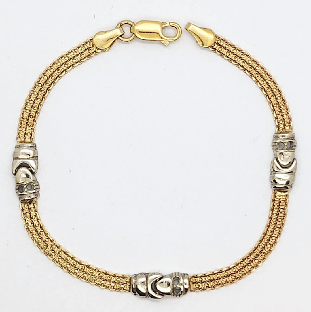 Bracelet - 18 kt. Yellow gold