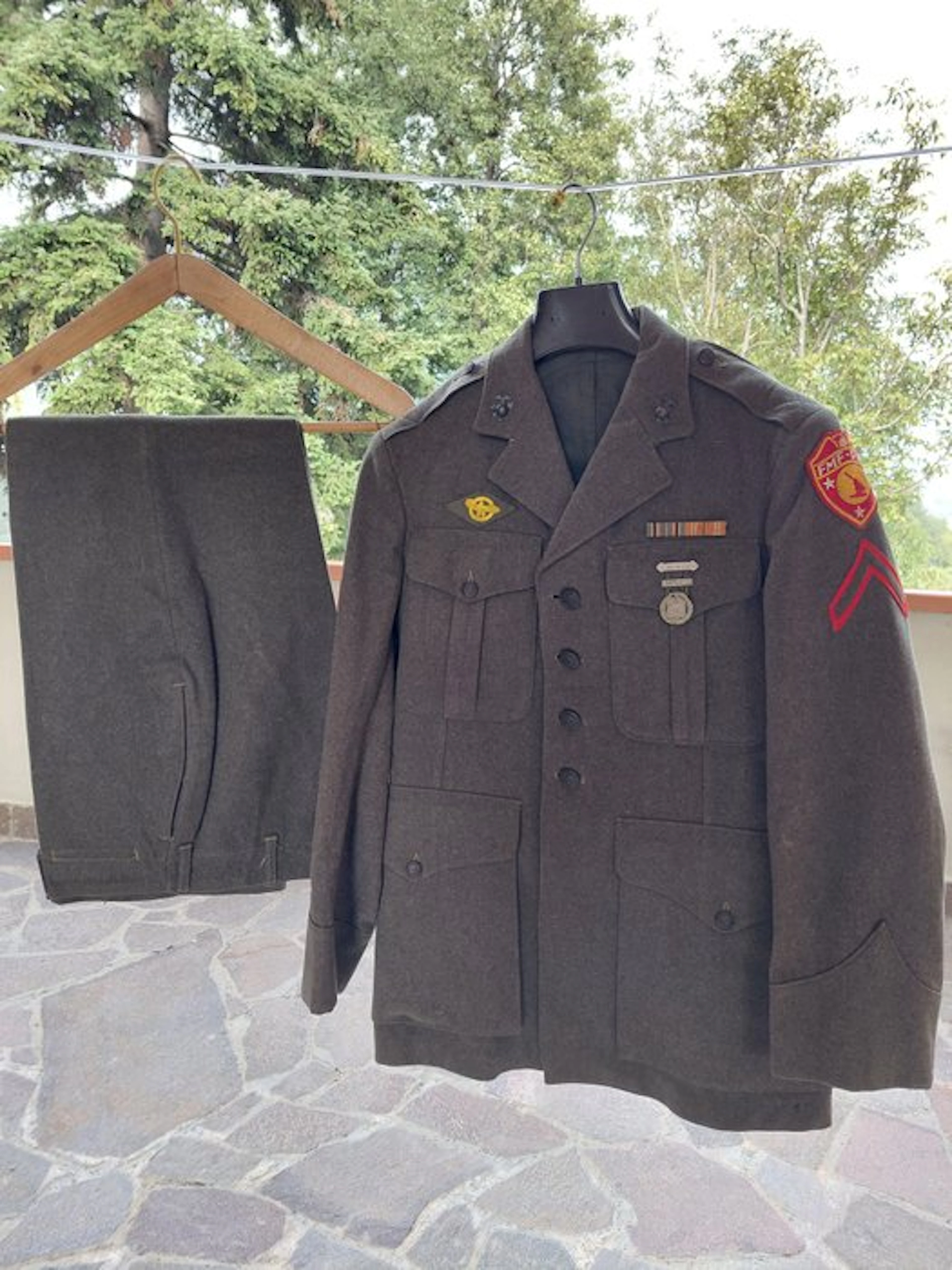 United States of America - Military uniform - Complete World War II U.S