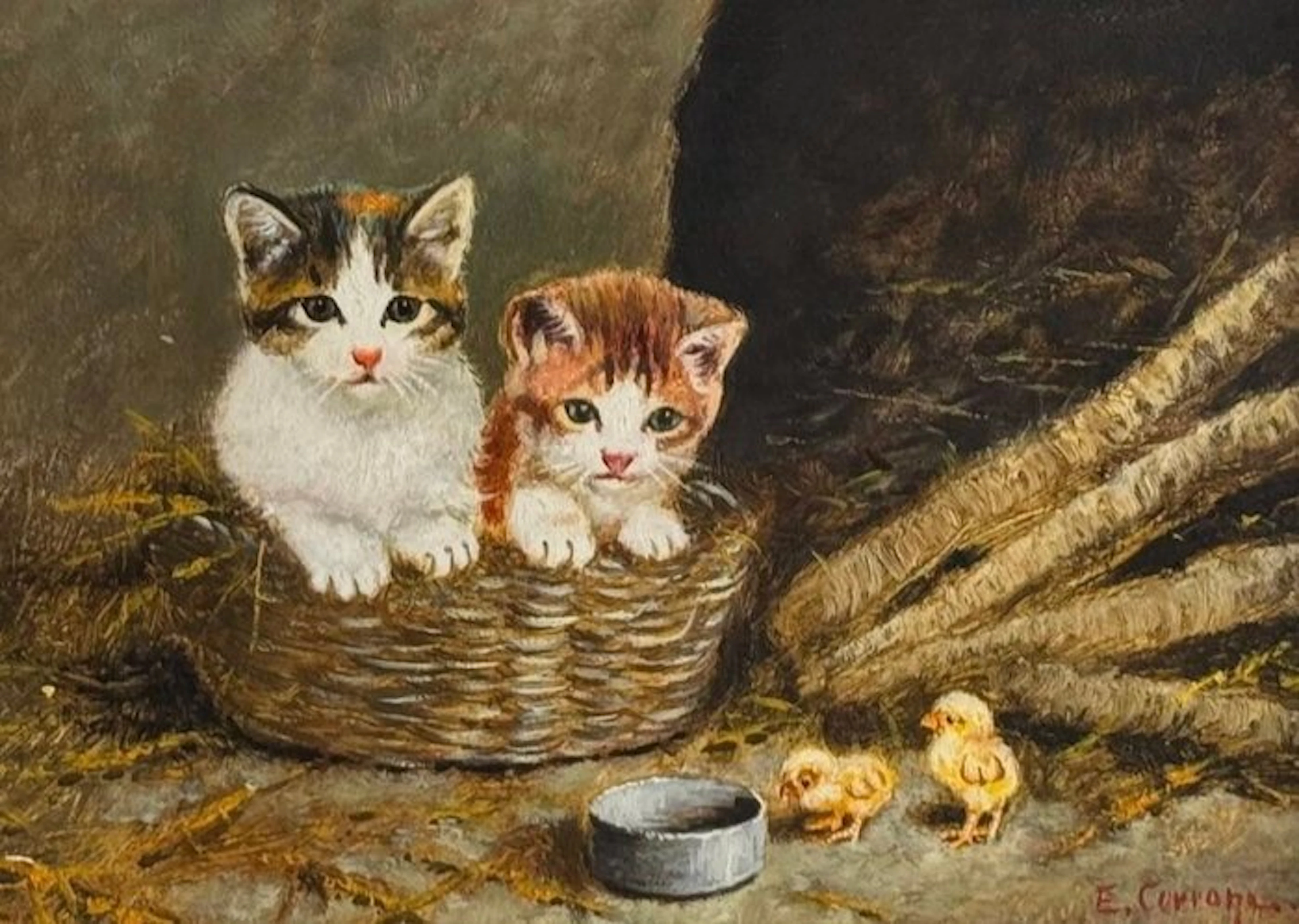 Eduardo Cerrone (1935-2010) - Gattini