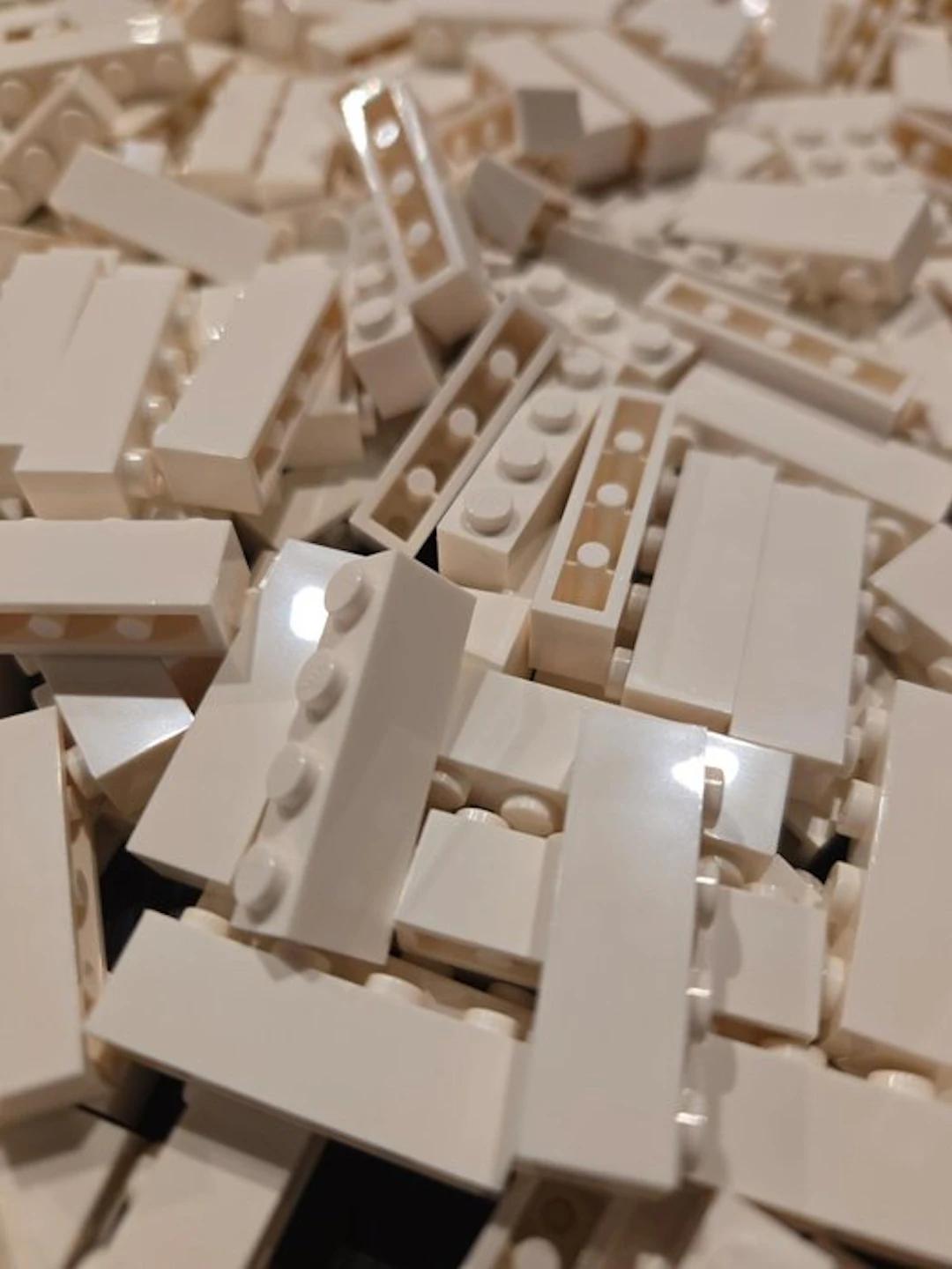 LEGO Pieces - New Brick 1 x 4 White 300pcs