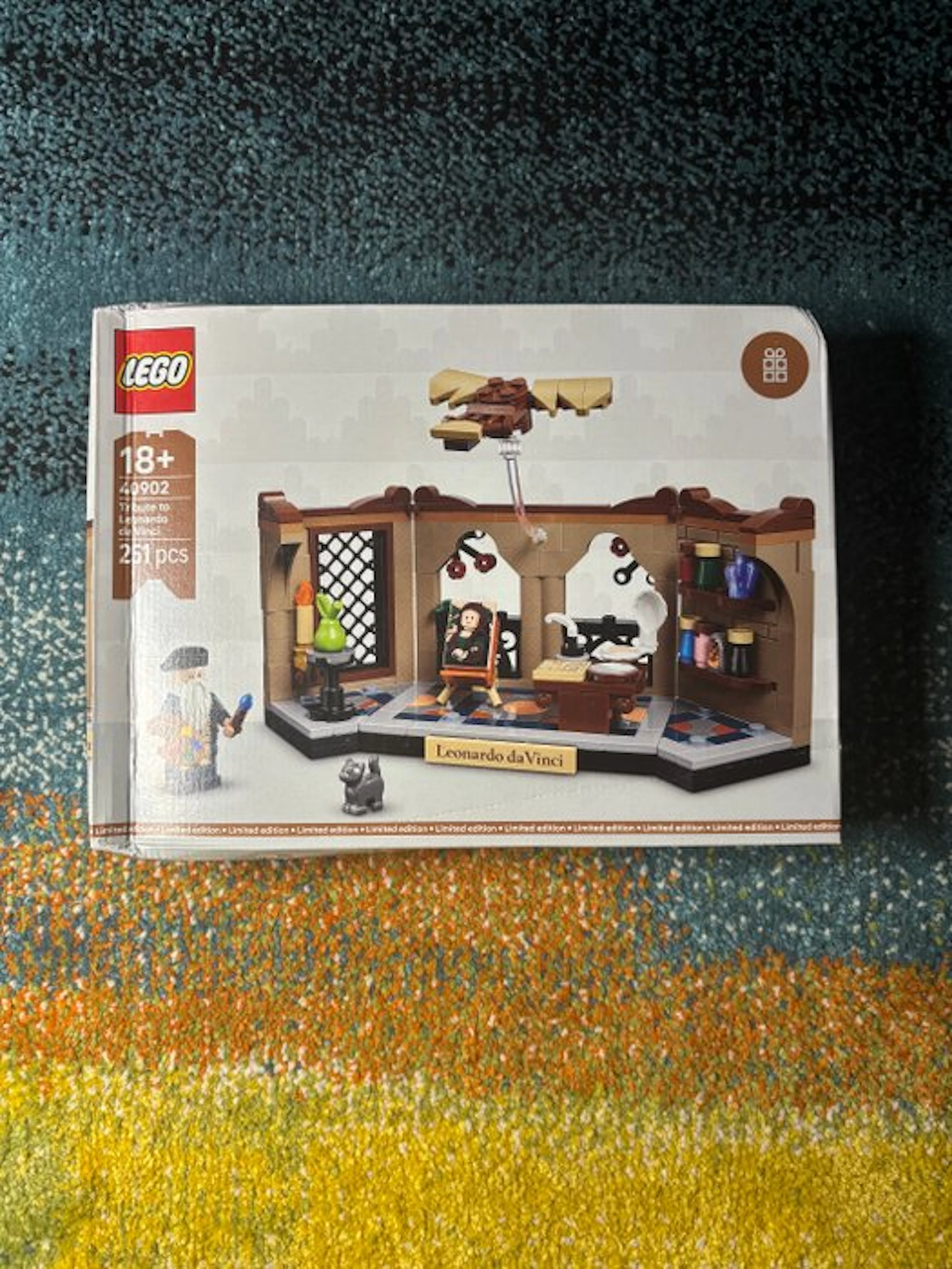 LEGO Set - 40902 - Icons - Leonardo da Vinci