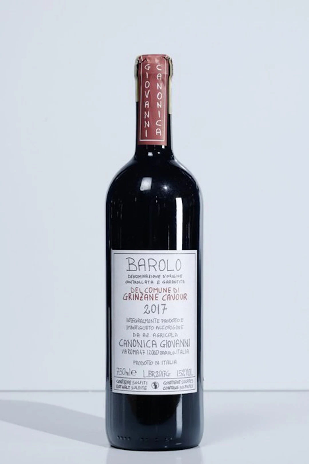 2017 Giovanni Canonica, Grinzane Cavour - Barolo - 1 Bottle (0.75L)